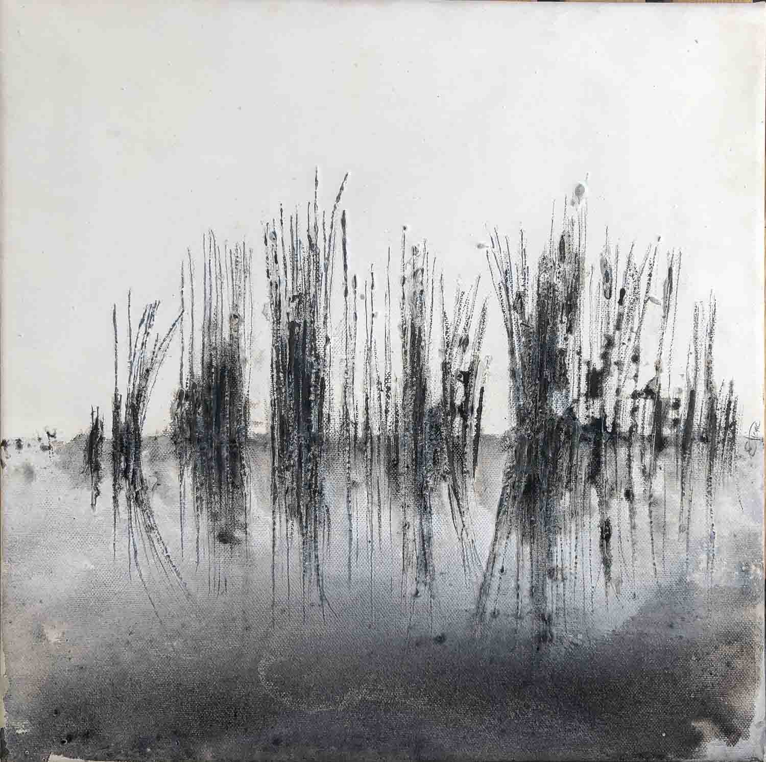 Stille | 40 x 40 cm | 2019 | verkauft