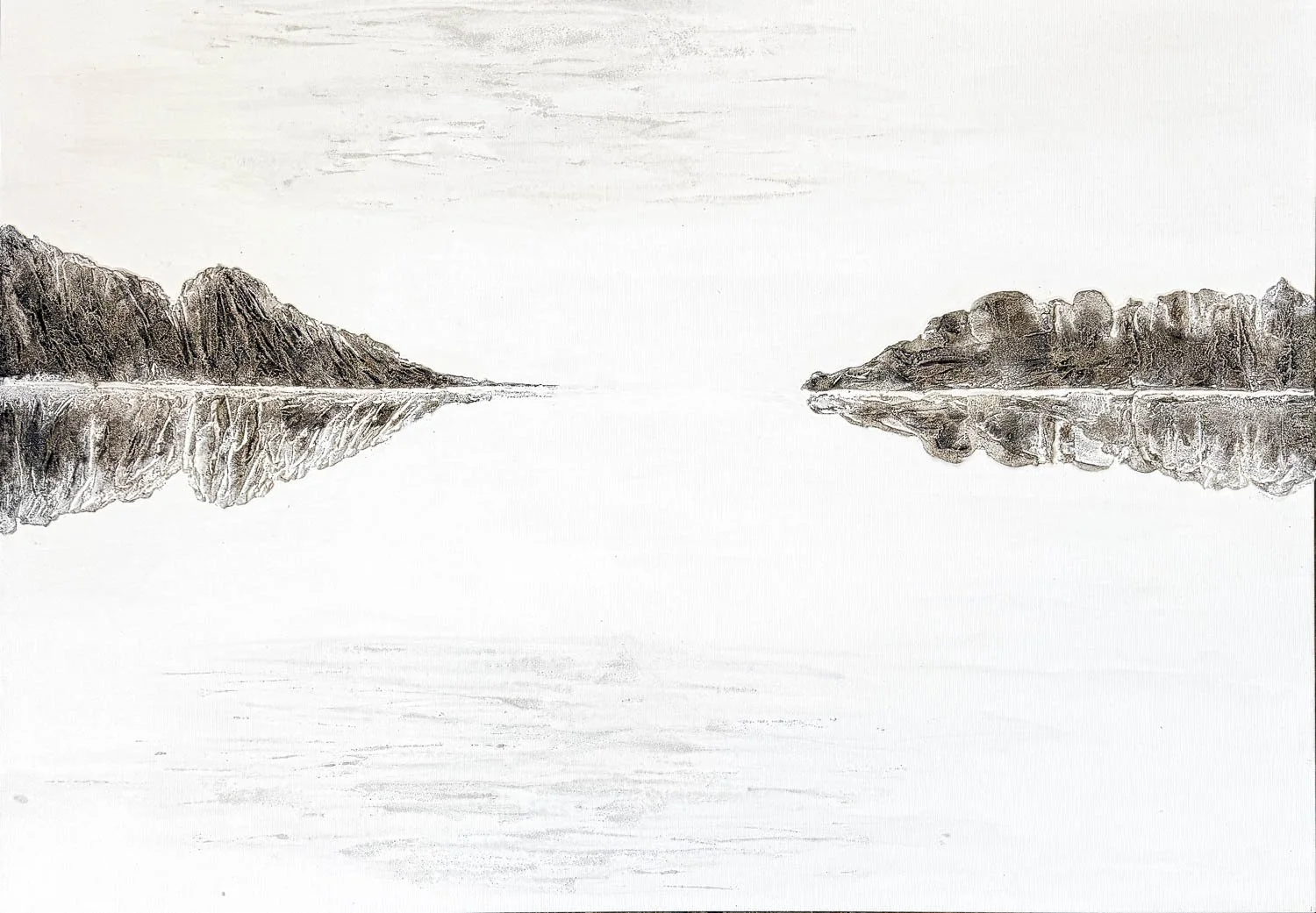 Echo der Stille | 100 x 70 cm | 2026