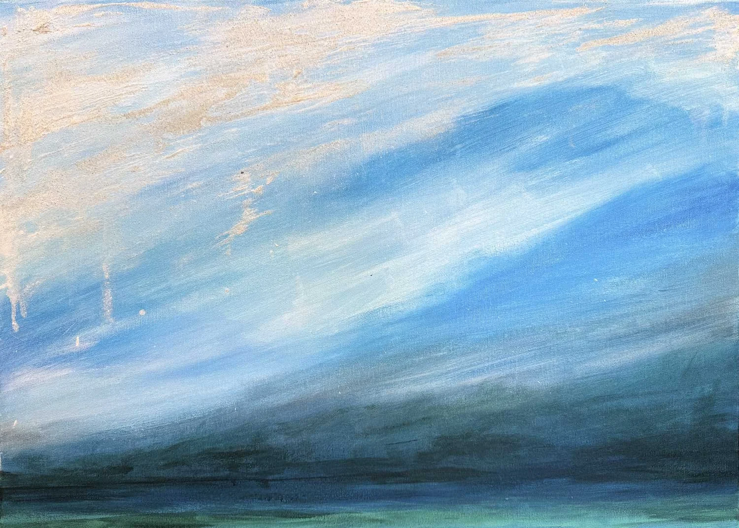 When the wind blows | 70 x 50 cm | 2026