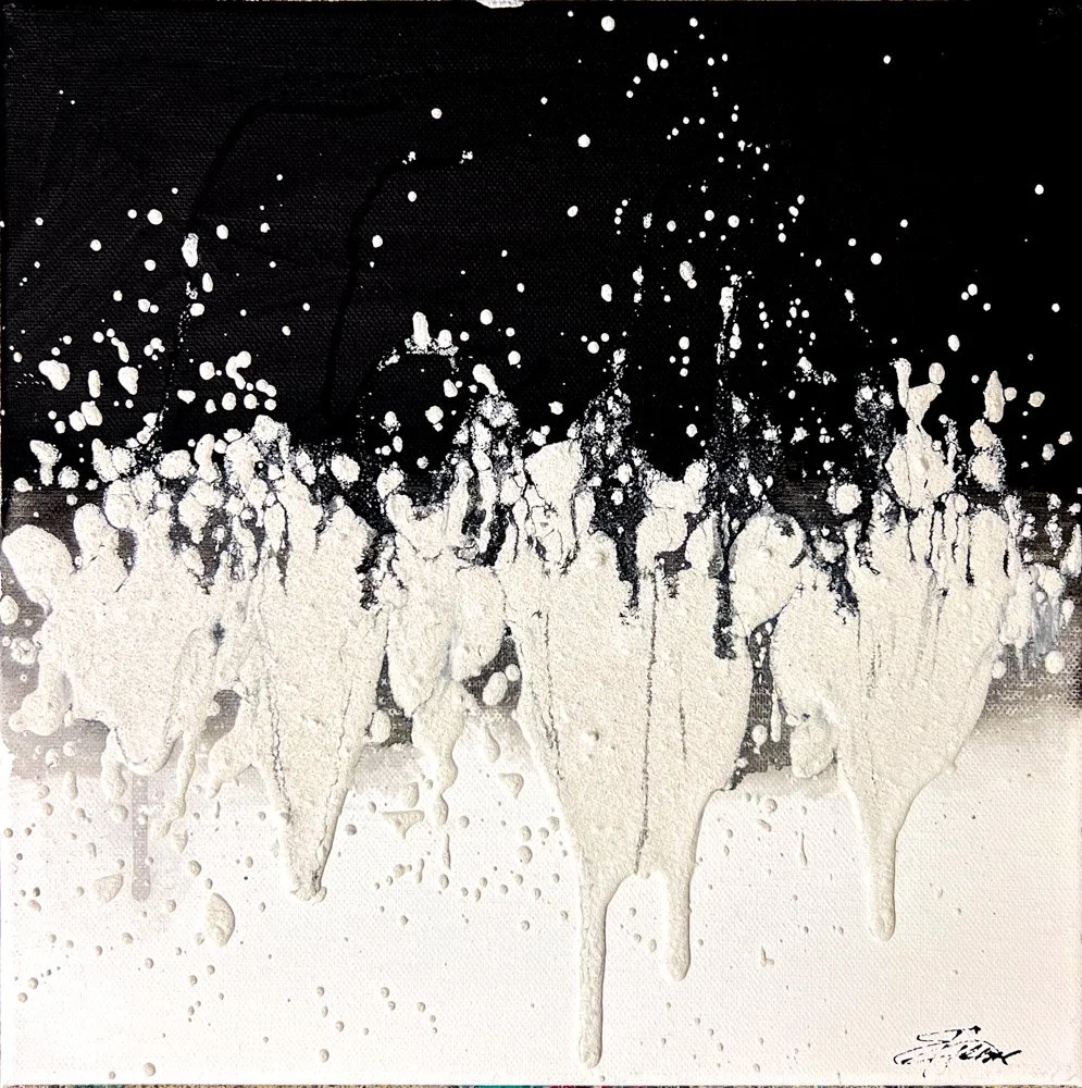 schwarz:weiss 3 | 30 x 30 cm | 2023