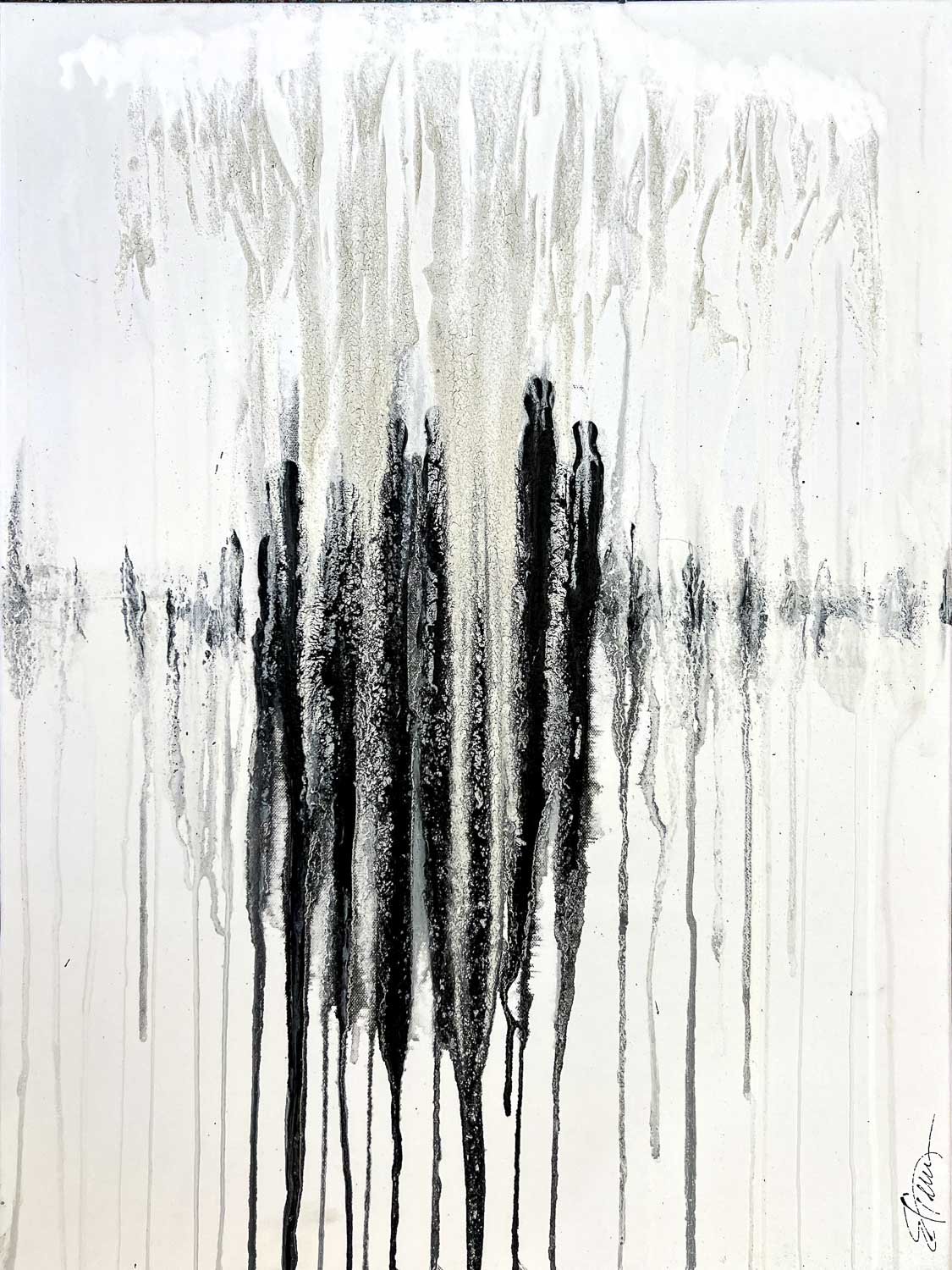 Achtung vor Menschen | 60 x 80 cm | 2023