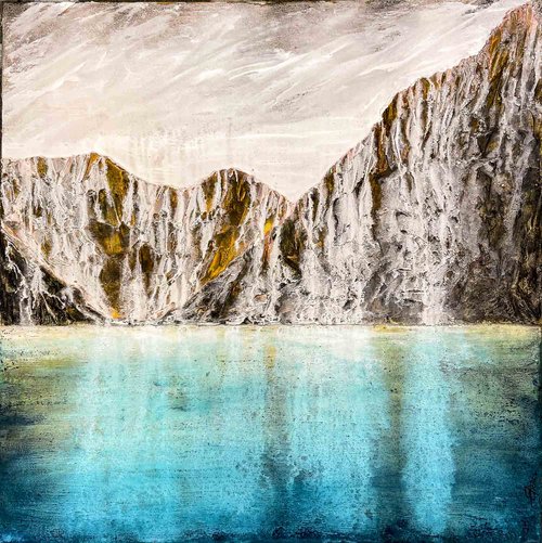 Ins Gebirg | 80 x 80 cm | 2021 | verkauft