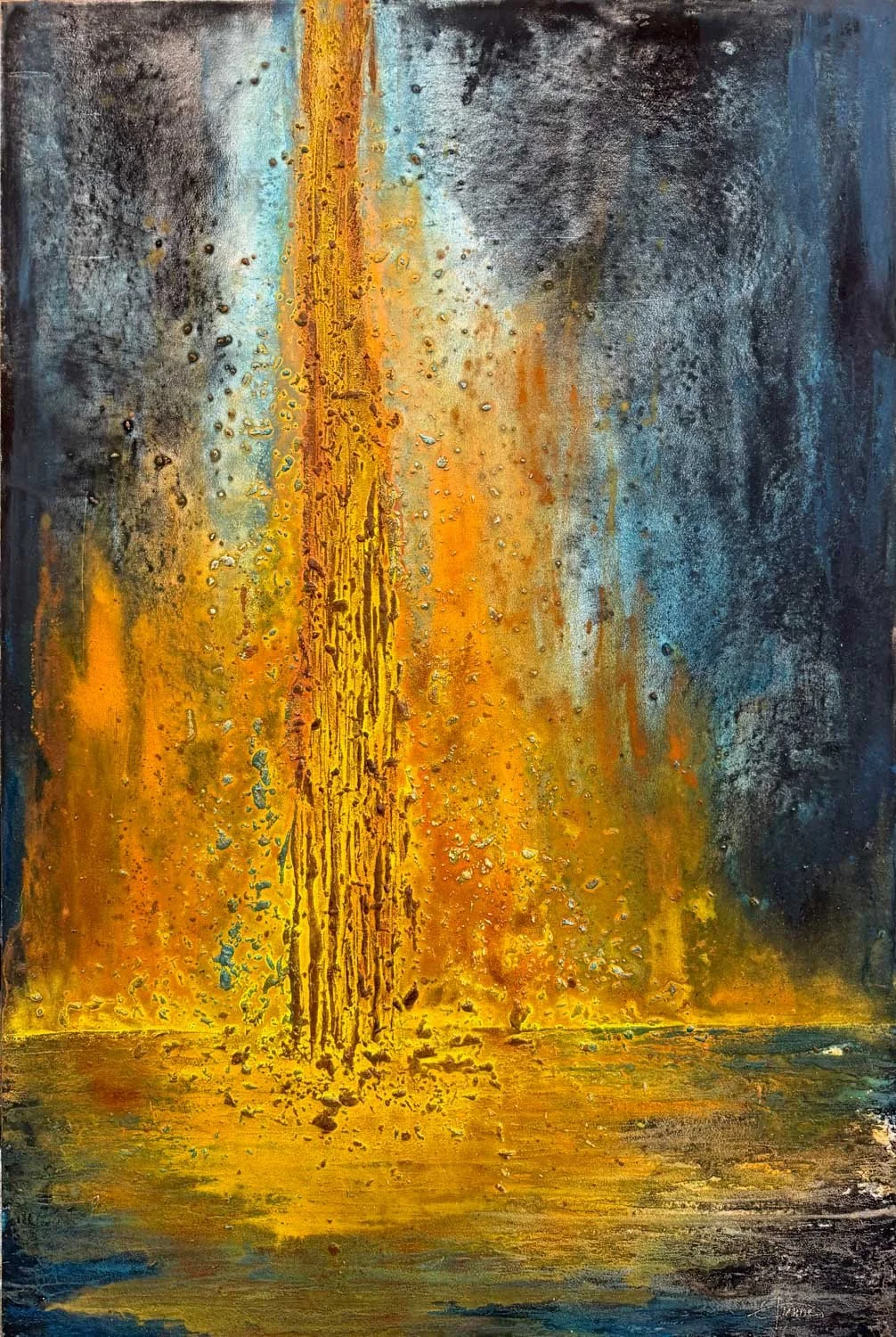 Deep impact 1 | 90 x 135 | verkauft