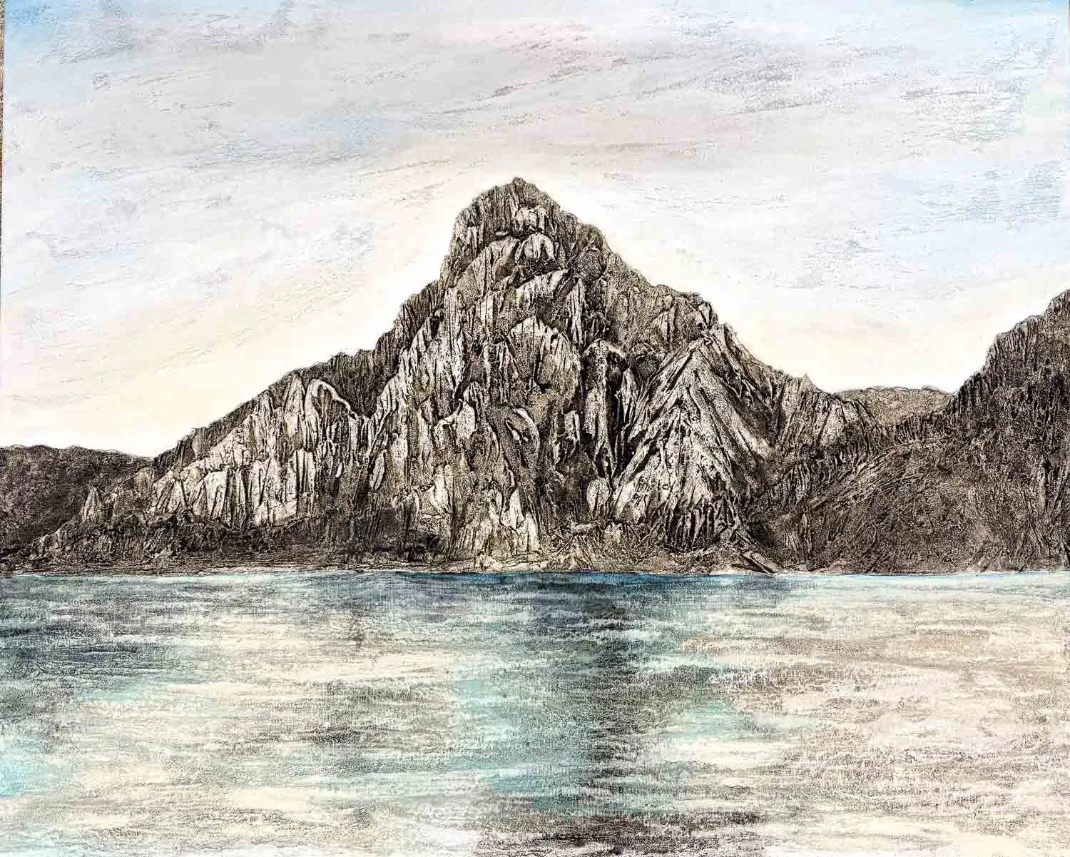 Traunstein 25.6 | 100 x 80 cm | 2025