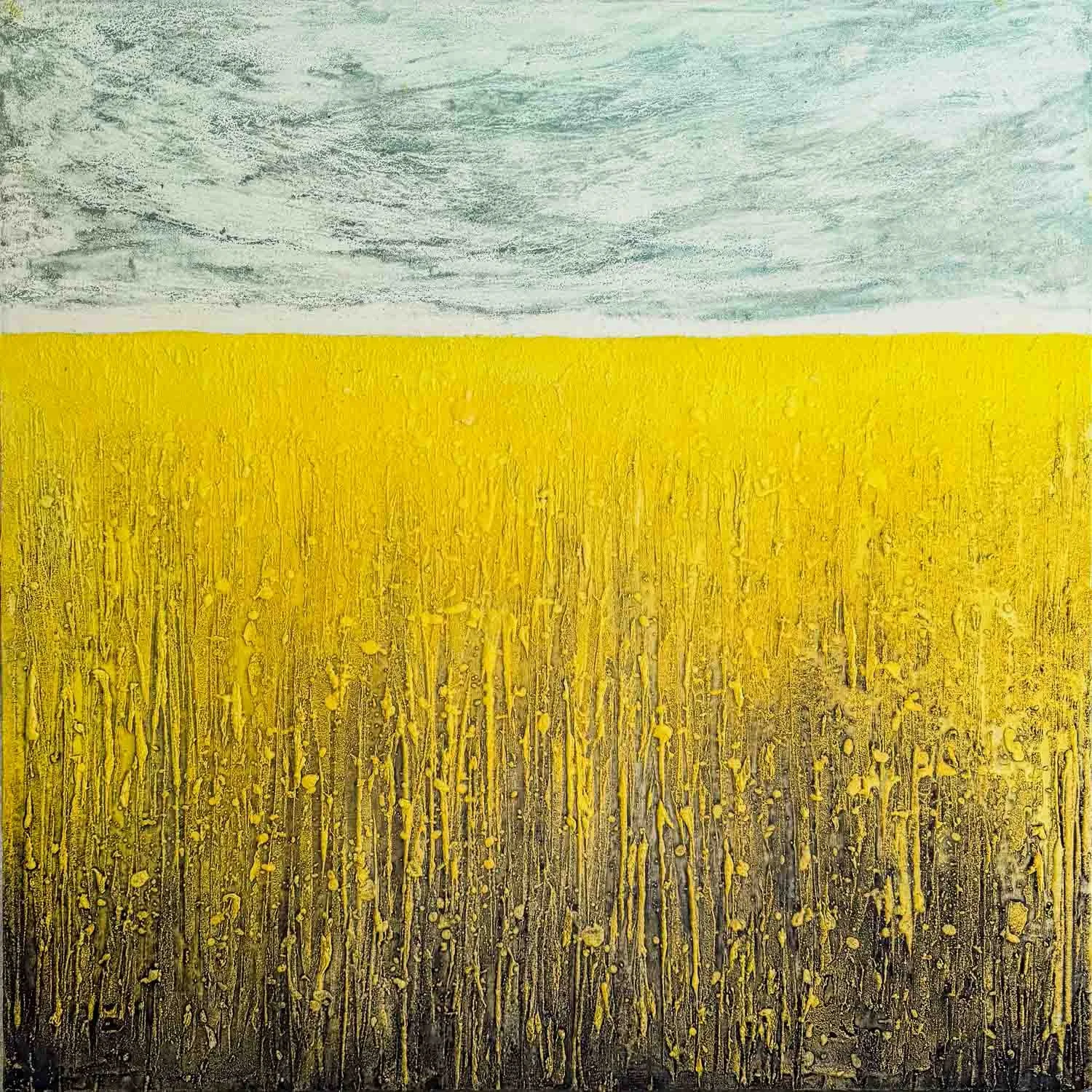 Im Takt des Sommerwindes | 100 x 100 cm | 2025