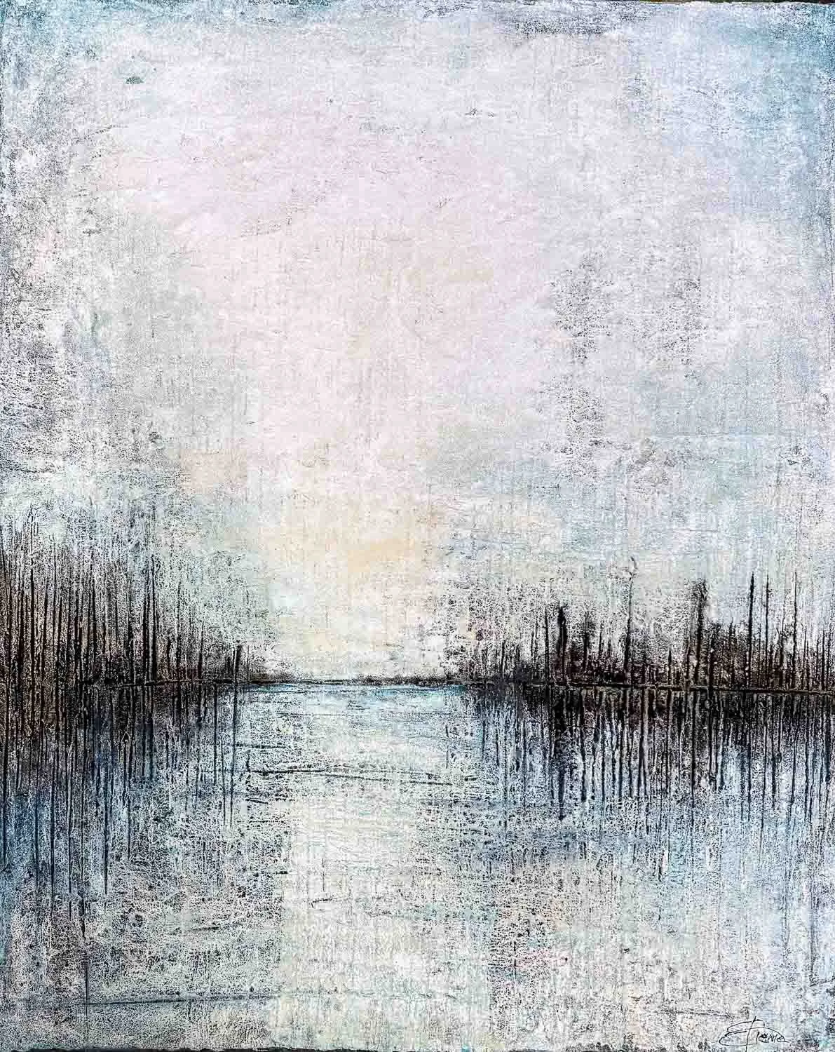 Zwischen heute und morgen | 80 x 100 cm | 2026