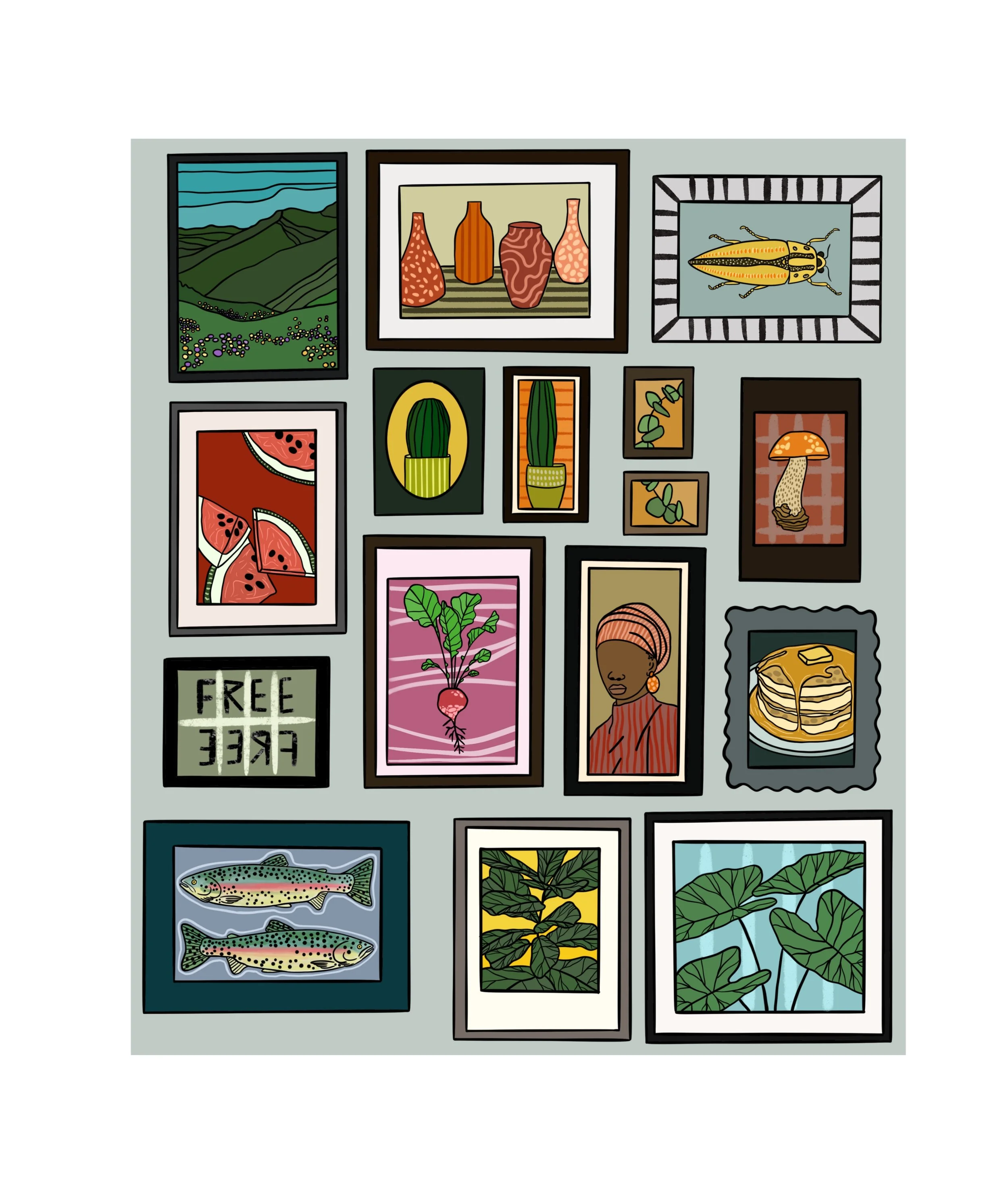 Gallery Wall Print