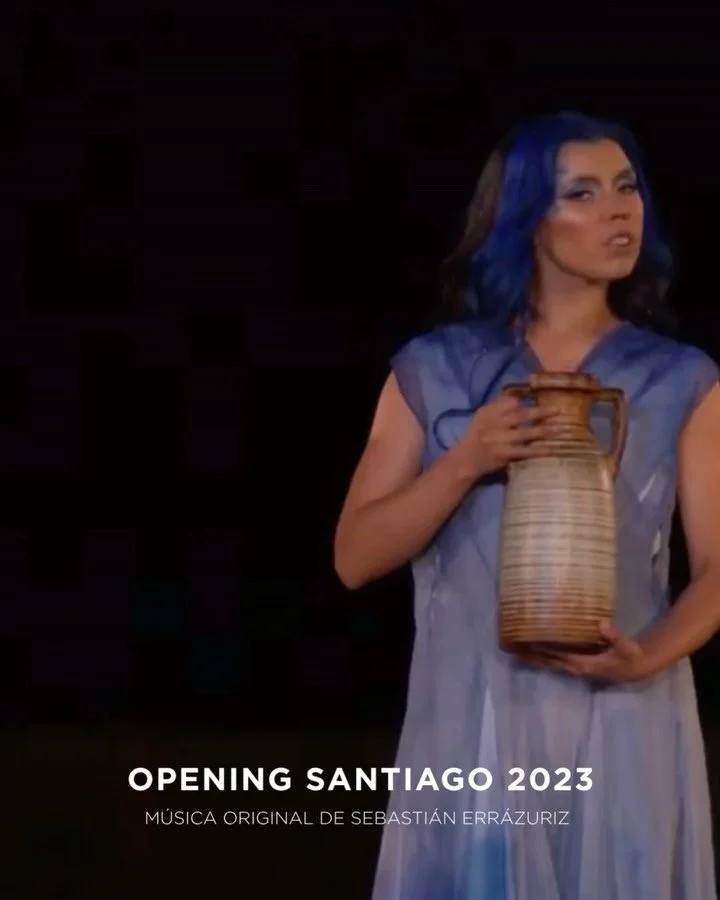 🎼Hoy 20 de Octubre, a 2 a&ntilde;os de la Ceremonia Inaugural de los Juegos Panamericanos Santiago 2023 lanzamos en todas las plataformas digitales la m&uacute;sica original compuesta por Sebasti&aacute;n Err&aacute;zuriz (@seberrazuriz).

En sus pr