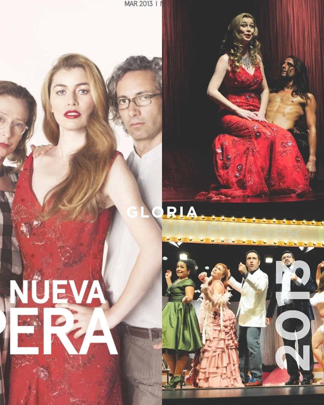 Hoy destacamos &ldquo;Gloria&rdquo; (2013), una producci&oacute;n que conquist&oacute; al p&uacute;blico en el Centro Cultural Gabriela Mistral (GAM).

Con m&uacute;sica de Sebasti&aacute;n Err&aacute;zuriz y una impactante direcci&oacute;n de escena