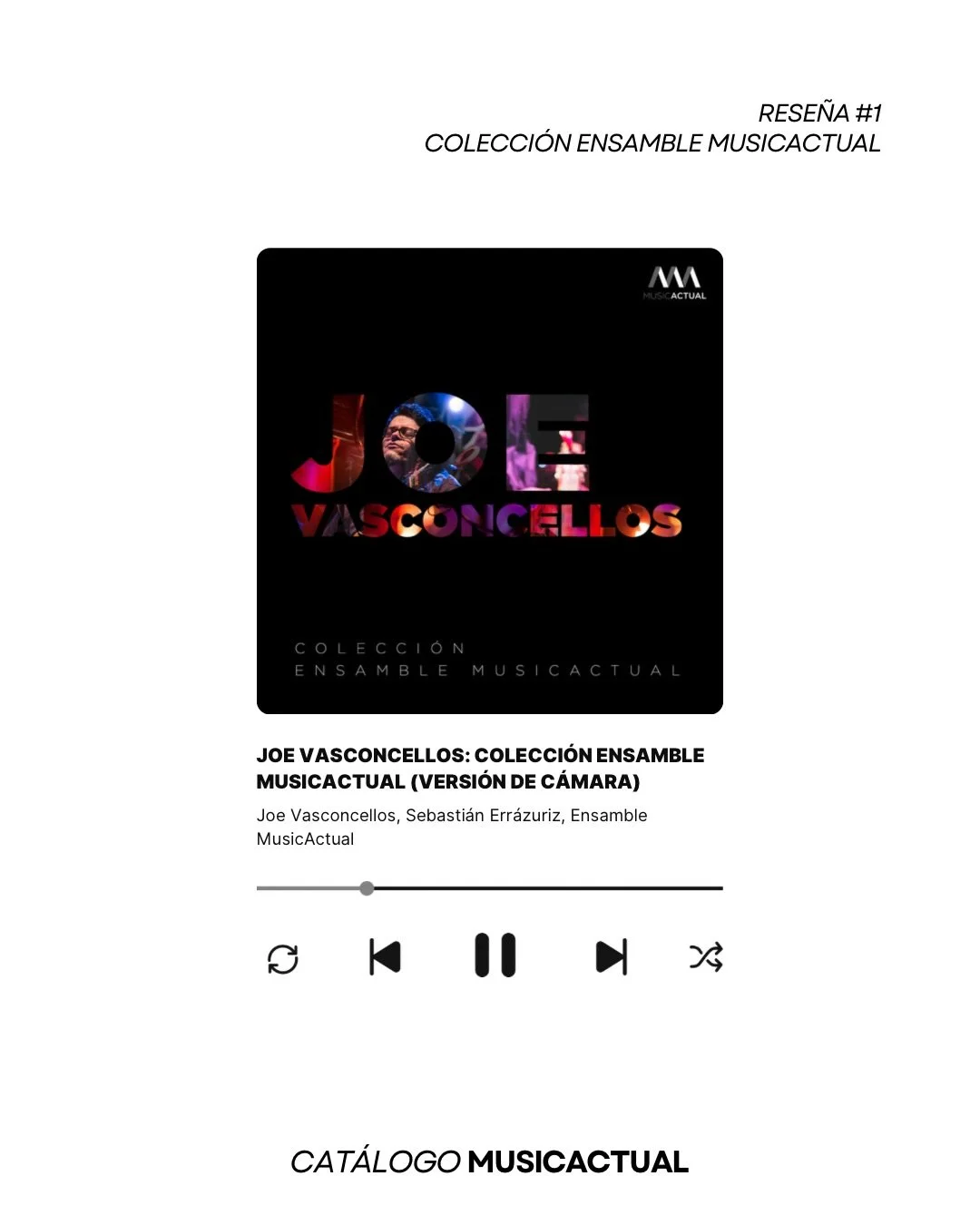 &iquest;C&oacute;mo se siente cumplir el sue&ntilde;o de trabajar con un referente? ✨ De la sala de clases al escenario, as&iacute; naci&oacute; nuestra colaboraci&oacute;n con el gran Joe Vasconcellos.

Para Sebasti&aacute;n Err&aacute;zuriz, este d