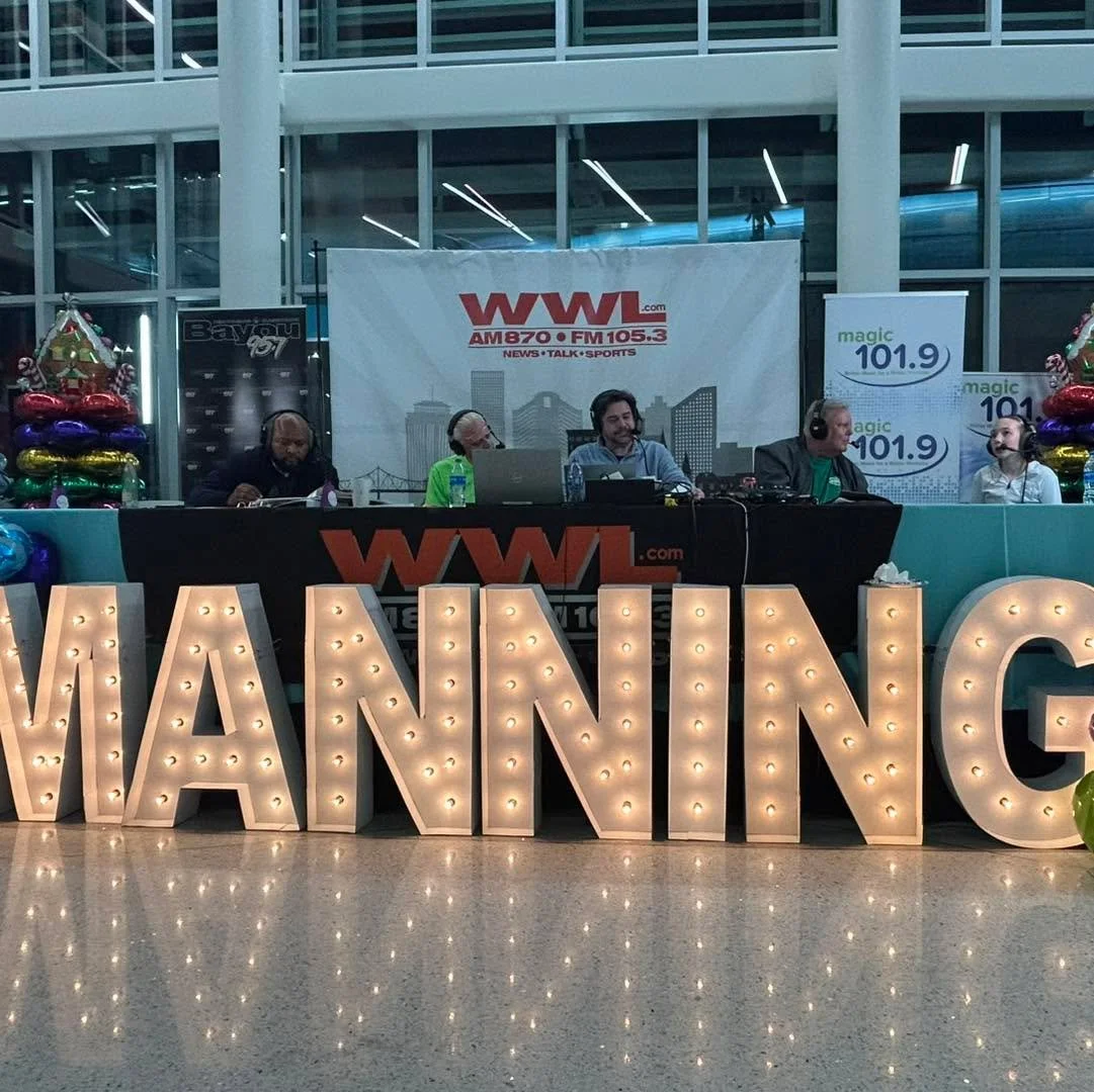 We absolutely love dancing at Manning Family Children&rsquo;s Hospital&rsquo;s Light Up the Season and this year one of our Claras, Abby Mumphrey, participated in the telethon with Saints legends! 🖤💛🩰

#nutcracker2025 #visionsofsugarplums #themost