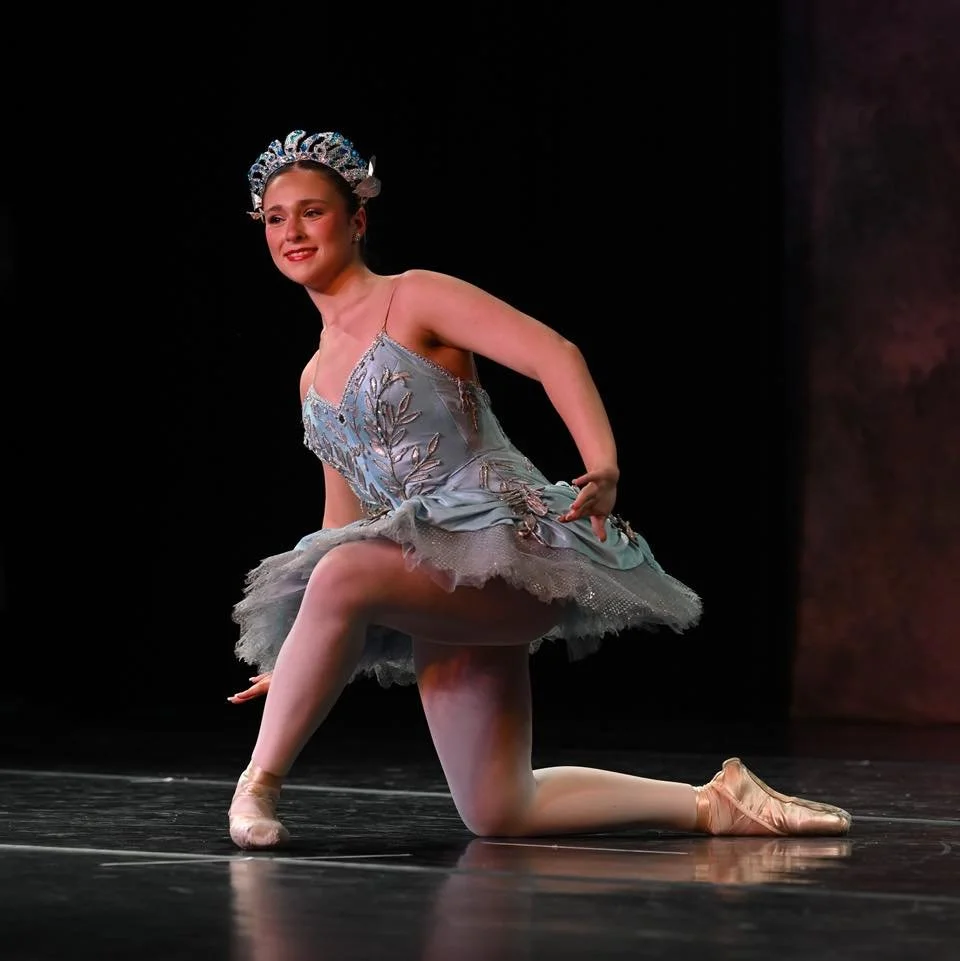 In The Sleeping Beauty, the Fairy of the Crystal Fountain bestows grace to Aurora. Congratulations to Olivia on her graceful performance! 🩵✨

#dancerlife #noladance #noladancers #ballet #nolaballet #followyournola #onlyinnola #onetimeinnola #springc