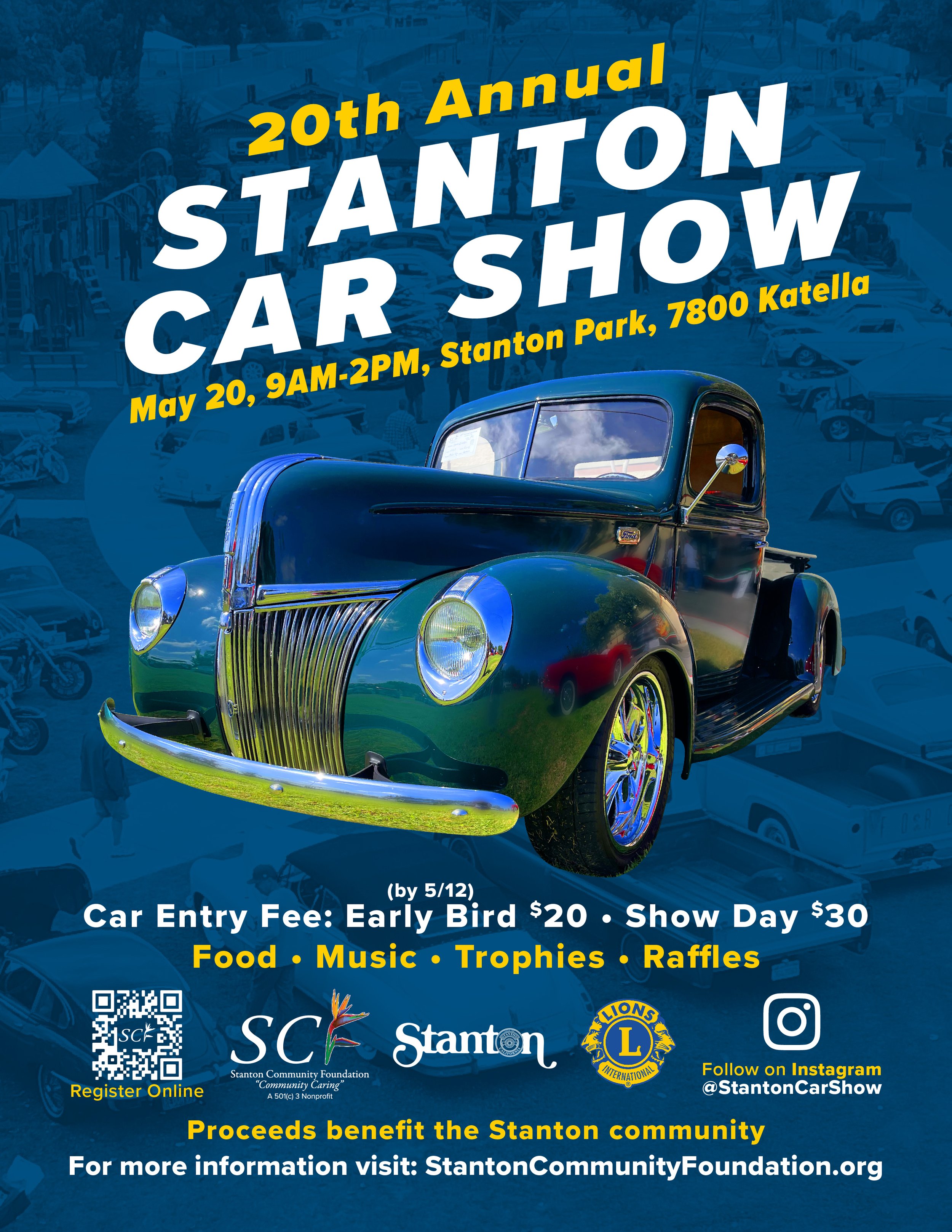 Stanton Car Show Registration — Stanton Community Foundation
