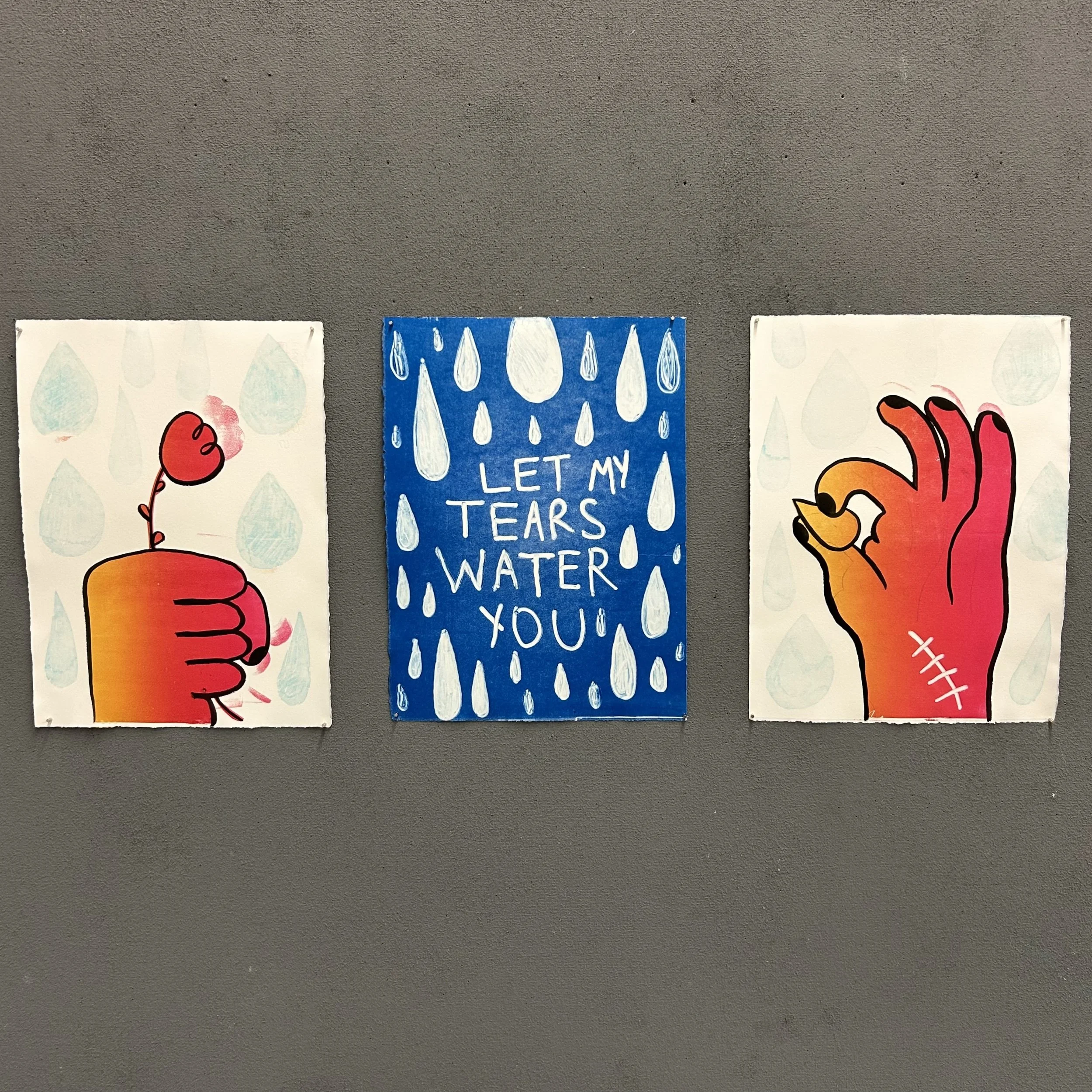 "Let My Tears Water You"