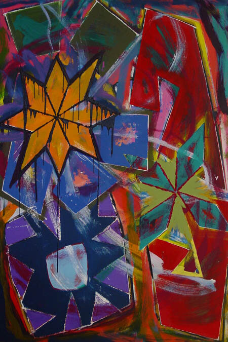 TIGER LILY
oil on canvas 48" x 72"
2009