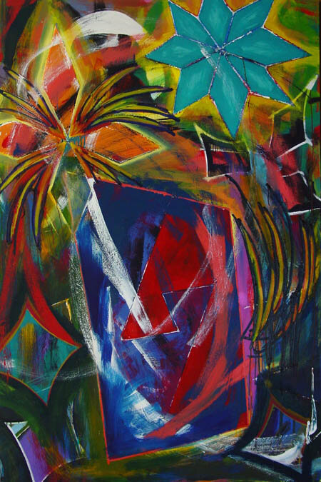 MI CASA ES SU CASA
oil on canvas 48" x 72"
2009