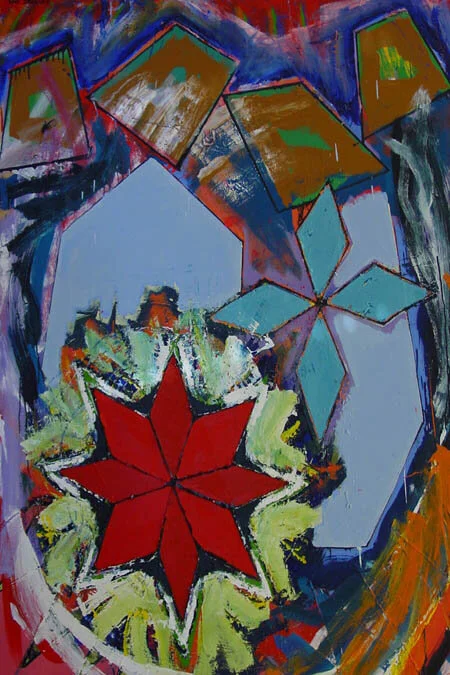 POINSETTA
oil on canvas 48" x 72"
2009