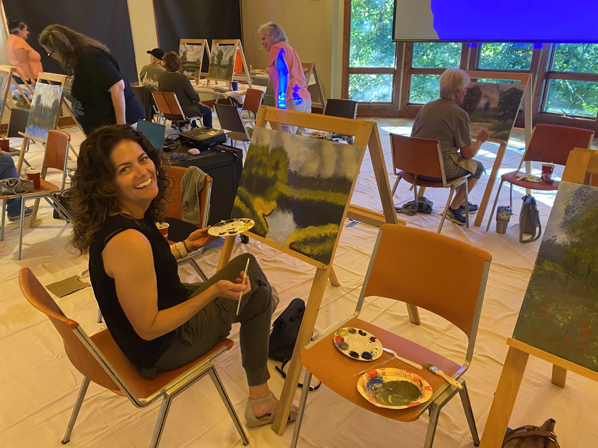 Bob Ross and Rosé