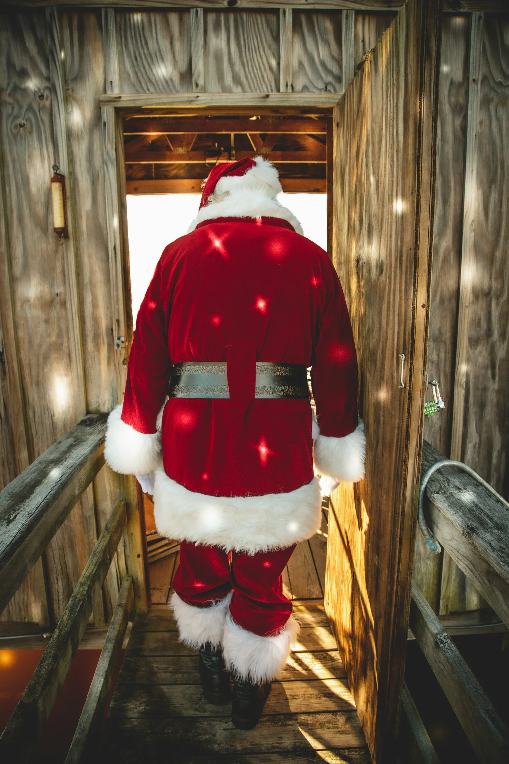 Santa at Sarett