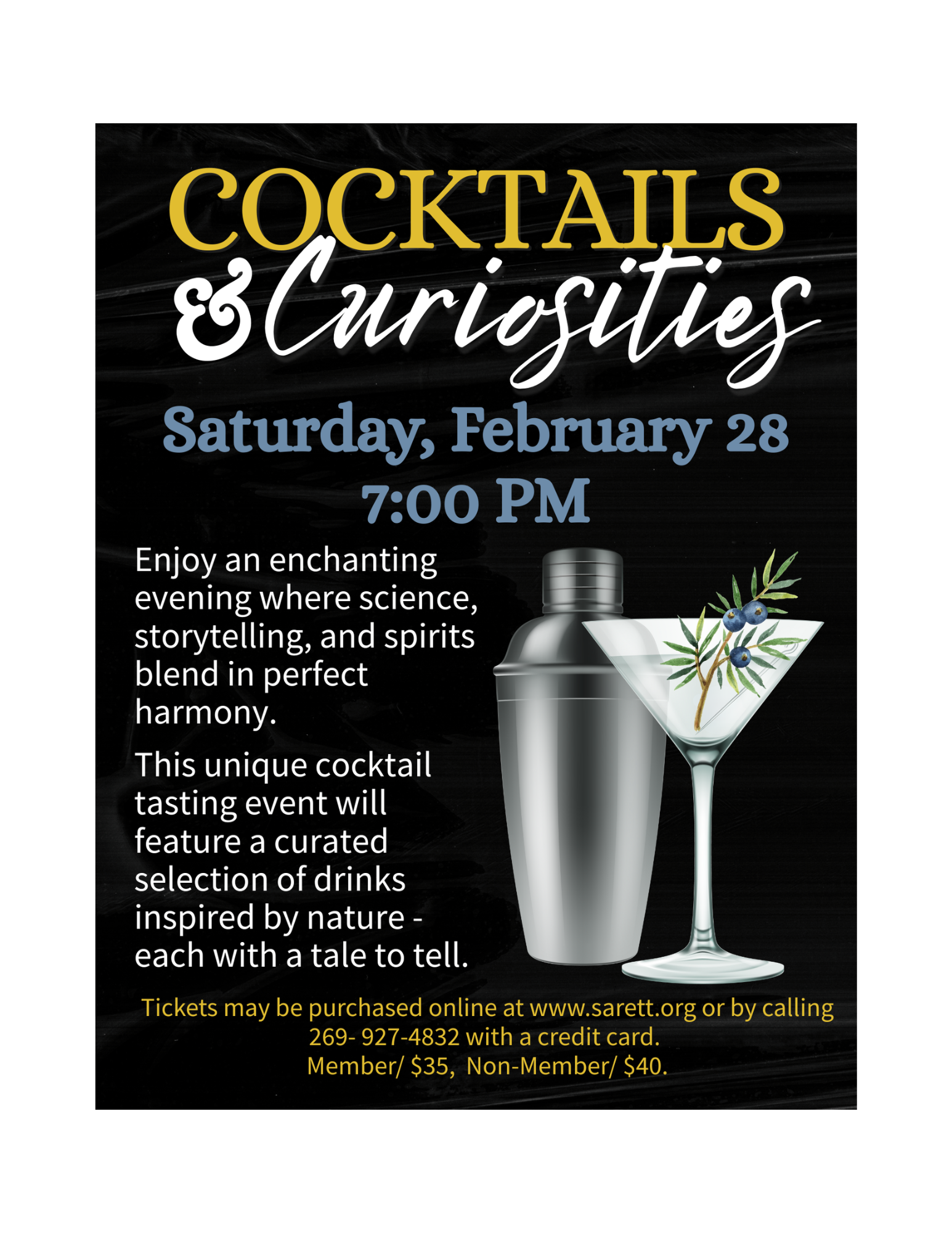 Cocktails & Curiosities 