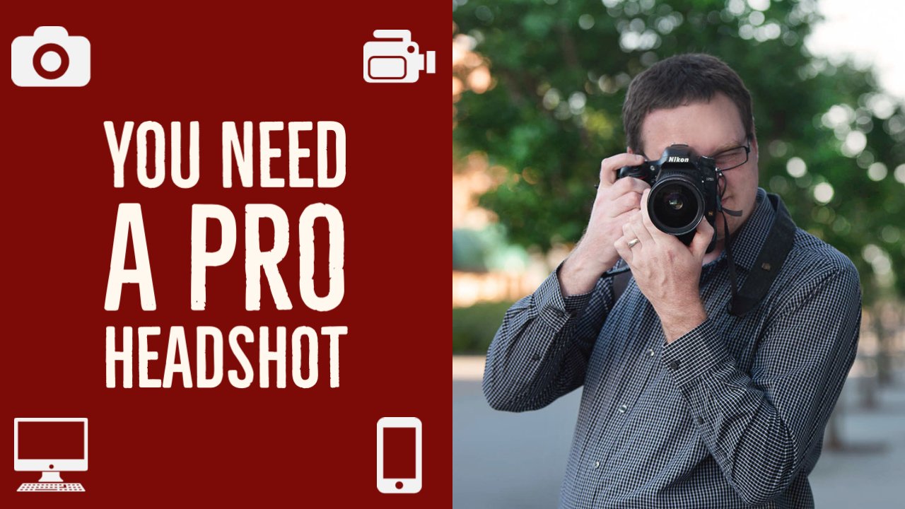 3 Reasons You Need a Professional Headshot