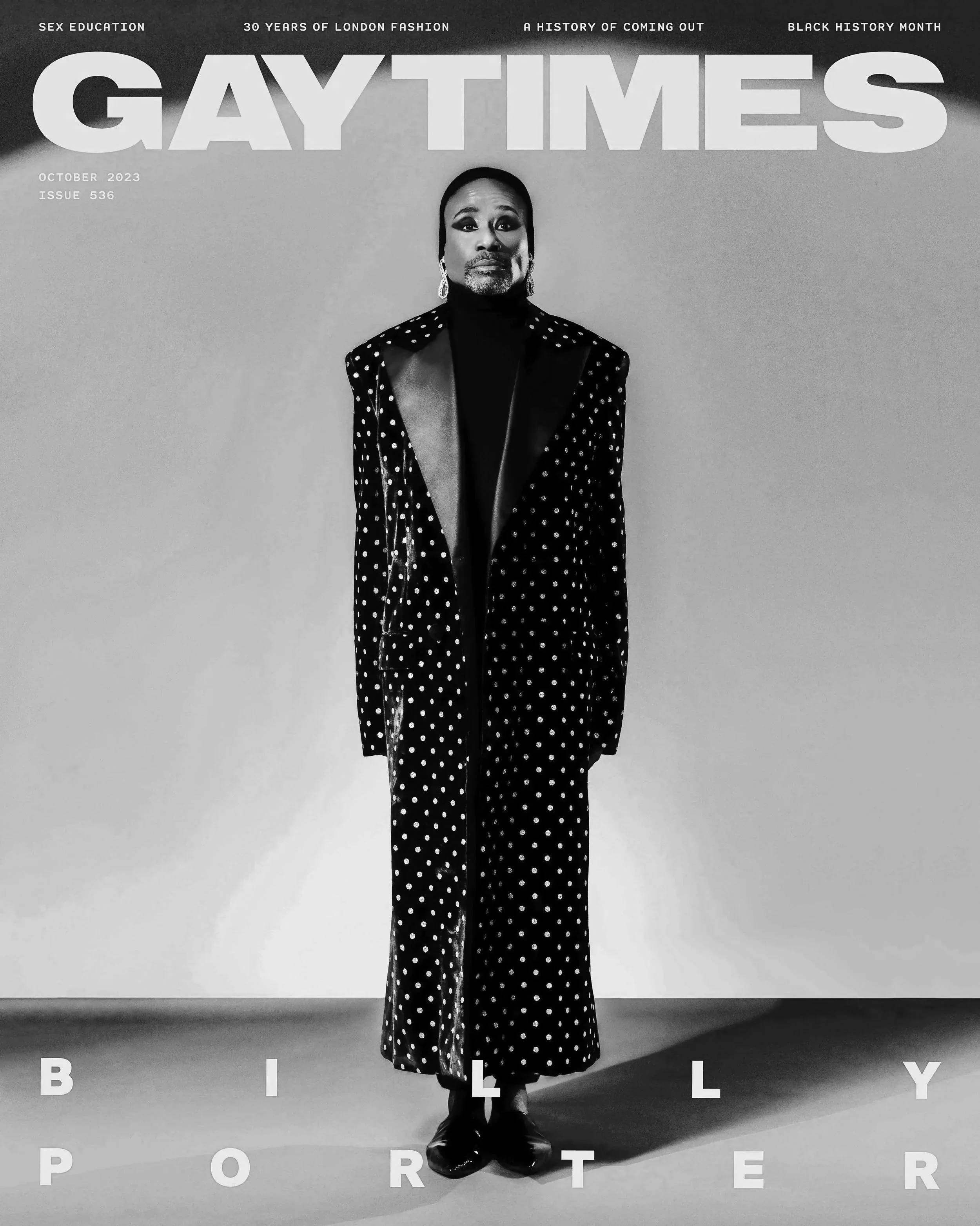 Billy Porter Gay Times cover September 2023