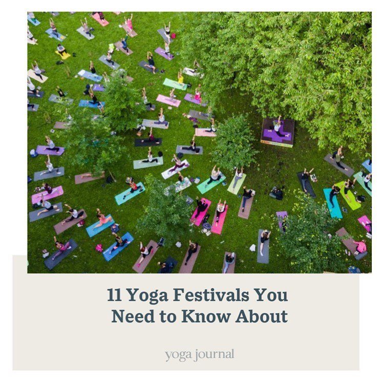 🎉Guess which festival is #1? #humbled 

Thank you @yogajournal for noticing our sweet fest and recognizing how special it is. We&rsquo;re honored to be on this list alongside @tellurideyogafestival and @loveshineplayfestival. 

🔗 to full article in