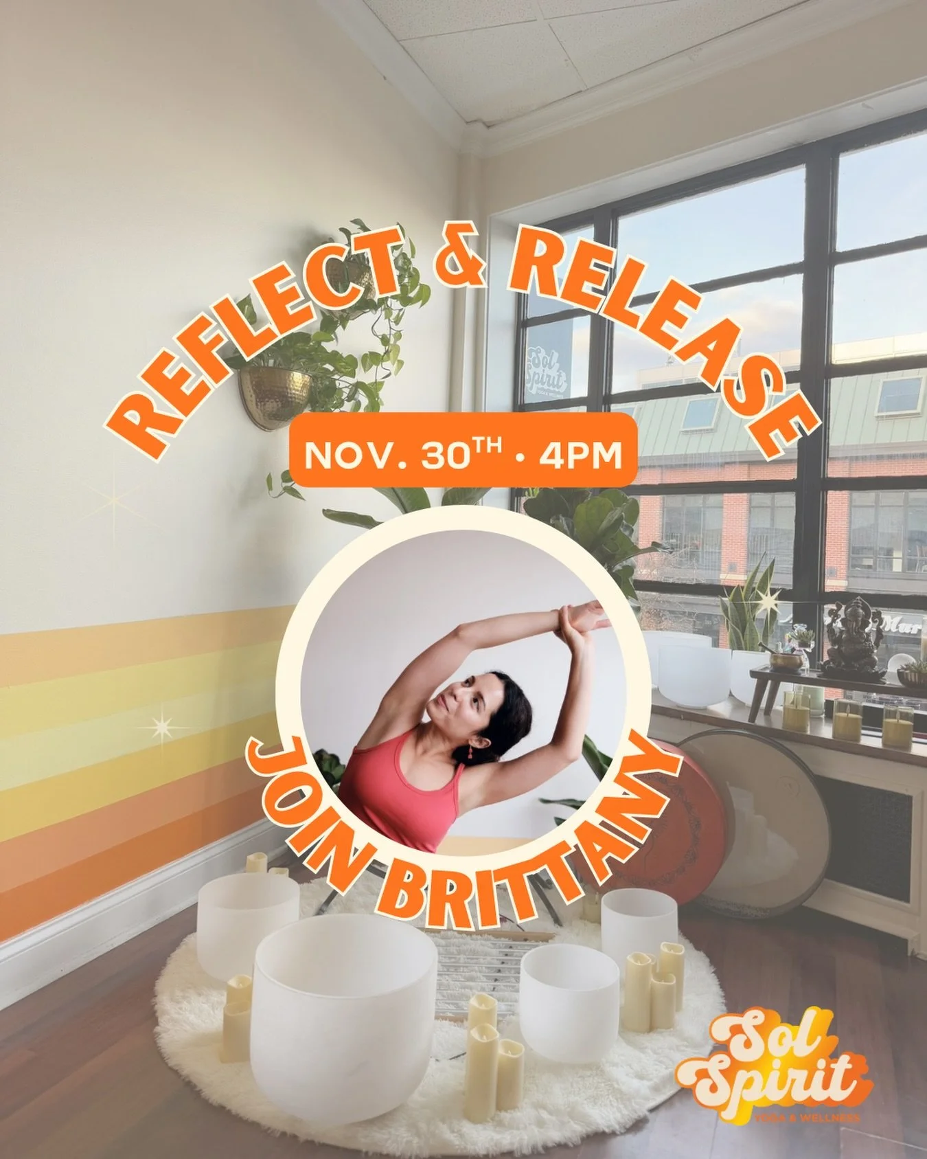 𝗣𝗮𝘂𝘀𝗲. 𝗥𝗲𝗳𝗹𝗲𝗰𝘁. 𝗥𝗲𝗹𝗲𝗮𝘀𝗲.

Join us for a 90-minute mindful workshop blending gentle breathwork, restorative postures, reflective journaling, and a soothing sound bath. Explore what you&rsquo;re ready to let go of, reconnect with you