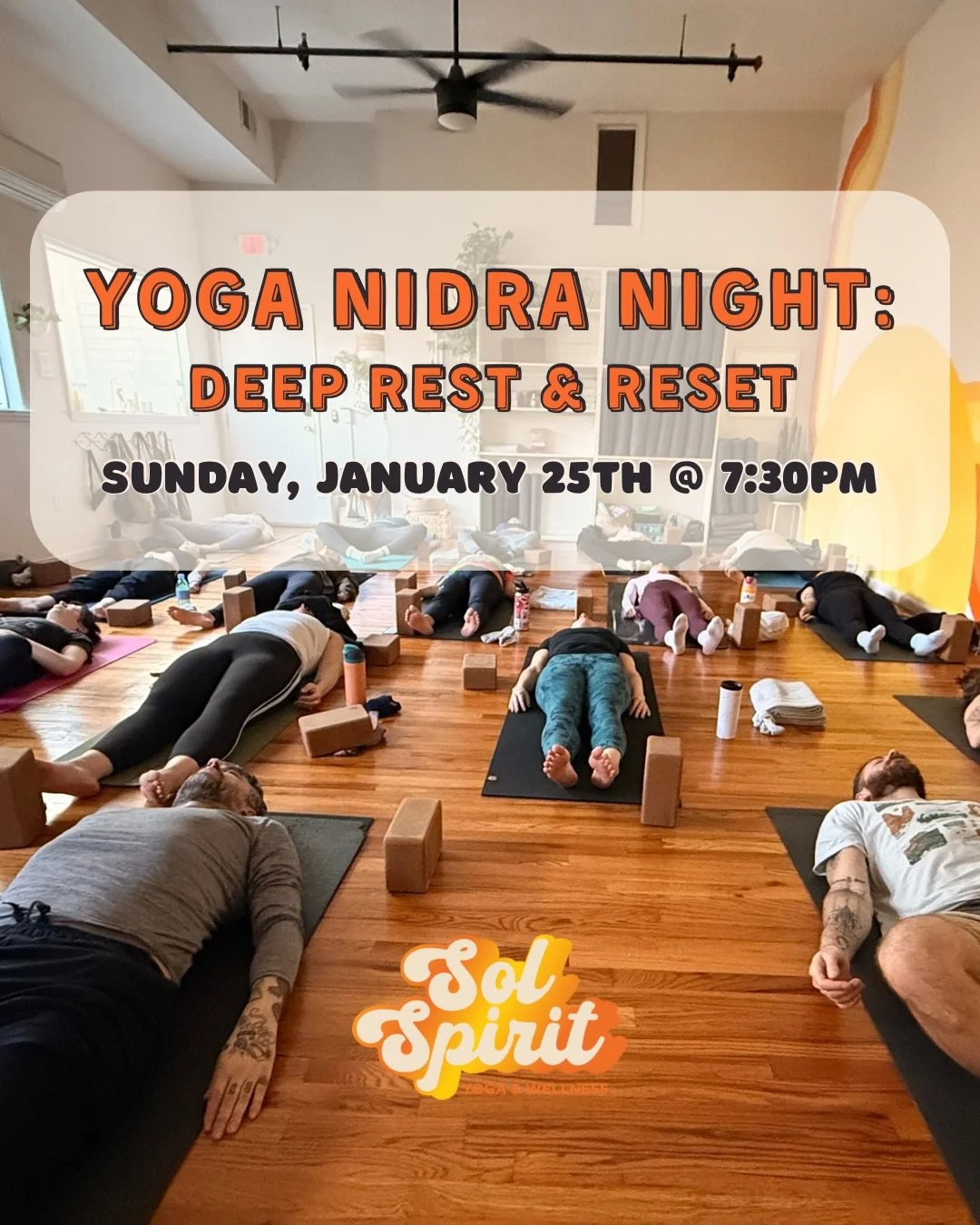 Unwind, release, and rest deeply. 🌙

Yoga Nidra Night is an evening of guided rest to help you reset and restore&hellip;with so many benefits for your body and mind! 

Don&rsquo;t miss this nourishing session: 

WHEN: Sunday, January 25th @ 7:30pm

