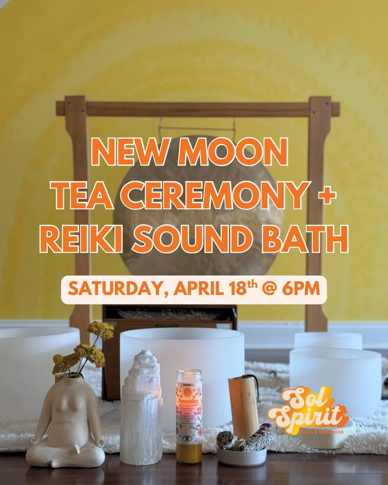 New Moon Tea Ceremony + Reiki Sound Bath 🔥🌑

The New Moon in Aries (this weekend) ushers in a powerful cosmic reset&hellip;the beginning of a brand new astrological cycle. With an intense Aries stellium activating the sky (Sun, Moon, Mars, Mercury,