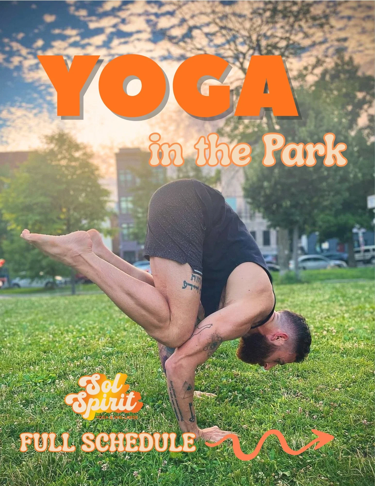 Yoga in the Park is back in Jersey City Heights this June! 😎🌞

Join us for outdoor classes led by our amazing Sol Spirit instructors &mdash; come meet your teachers, connect with your neighbors, and flow with community all summer long.

All classes