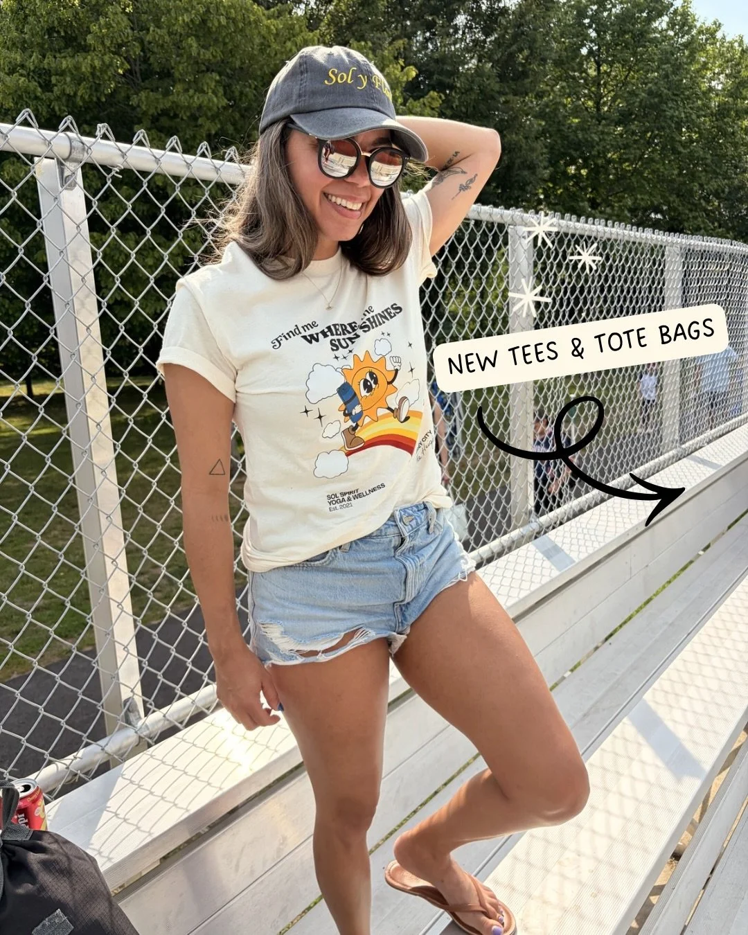 New merch 😎☀️

Your new favorite studio essentials are here. Limited quantities available! Shop online through our Merch Store (link in bio) and pickup in-studio next time you&rsquo;re in, or browse and purchase in person after any class 🙌🏽💛

☀️ 