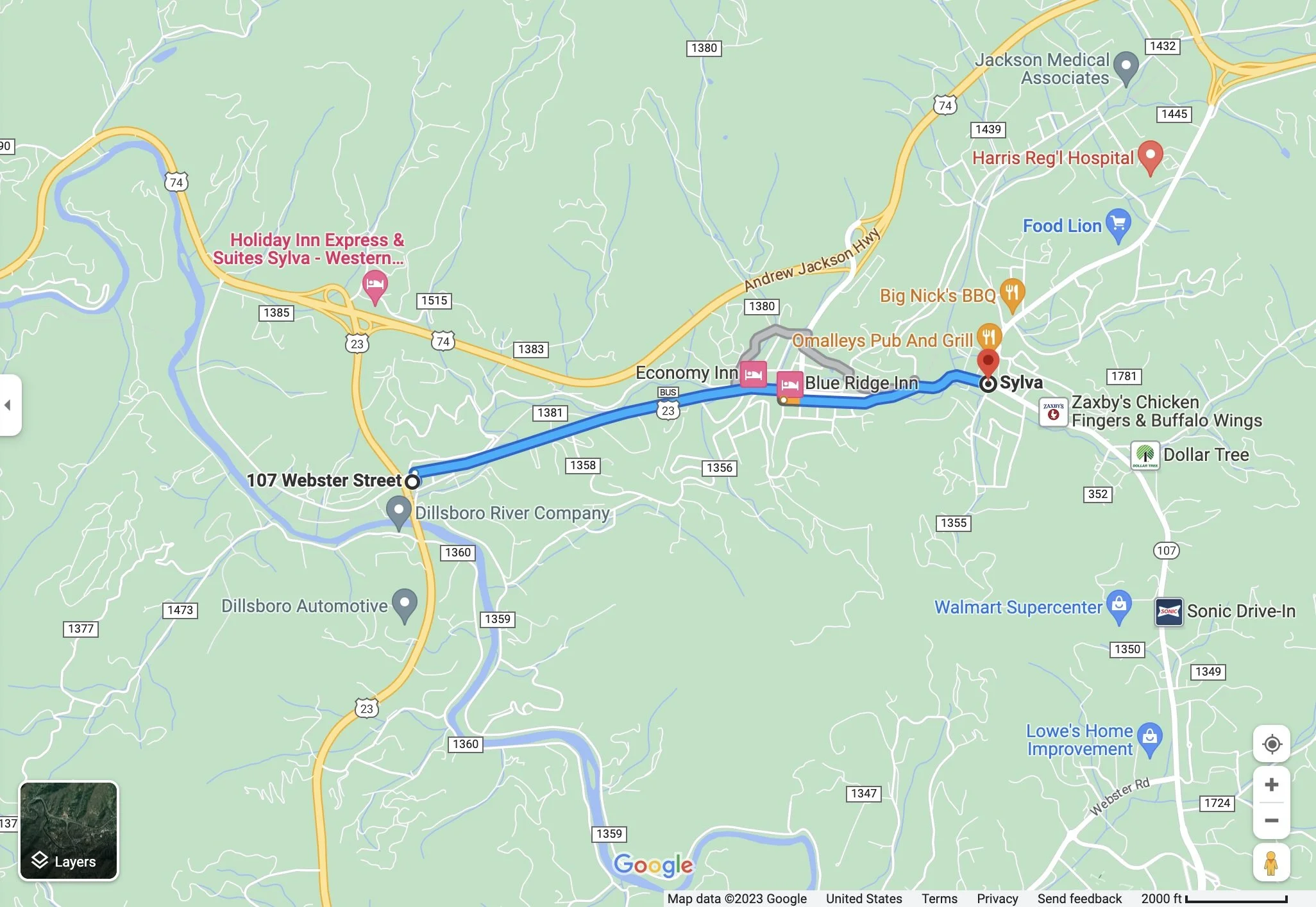 Newly Renovated Professional Office for Rent, Sylva, NC Affordable