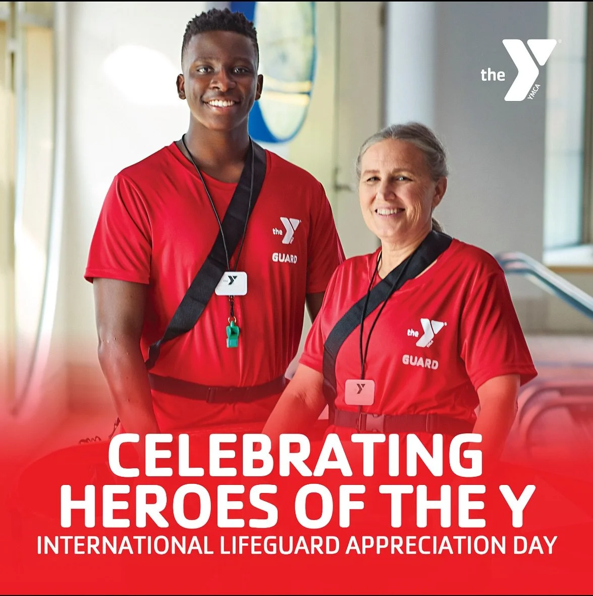 Today, on International Lifeguard Appreciation Day, we&rsquo;re honoring our incredible Y lifeguards who keep our pools safe and fun for everyone! They&rsquo;re always ready, watching over us with skill, dedication and a smile&mdash;even on the hotte
