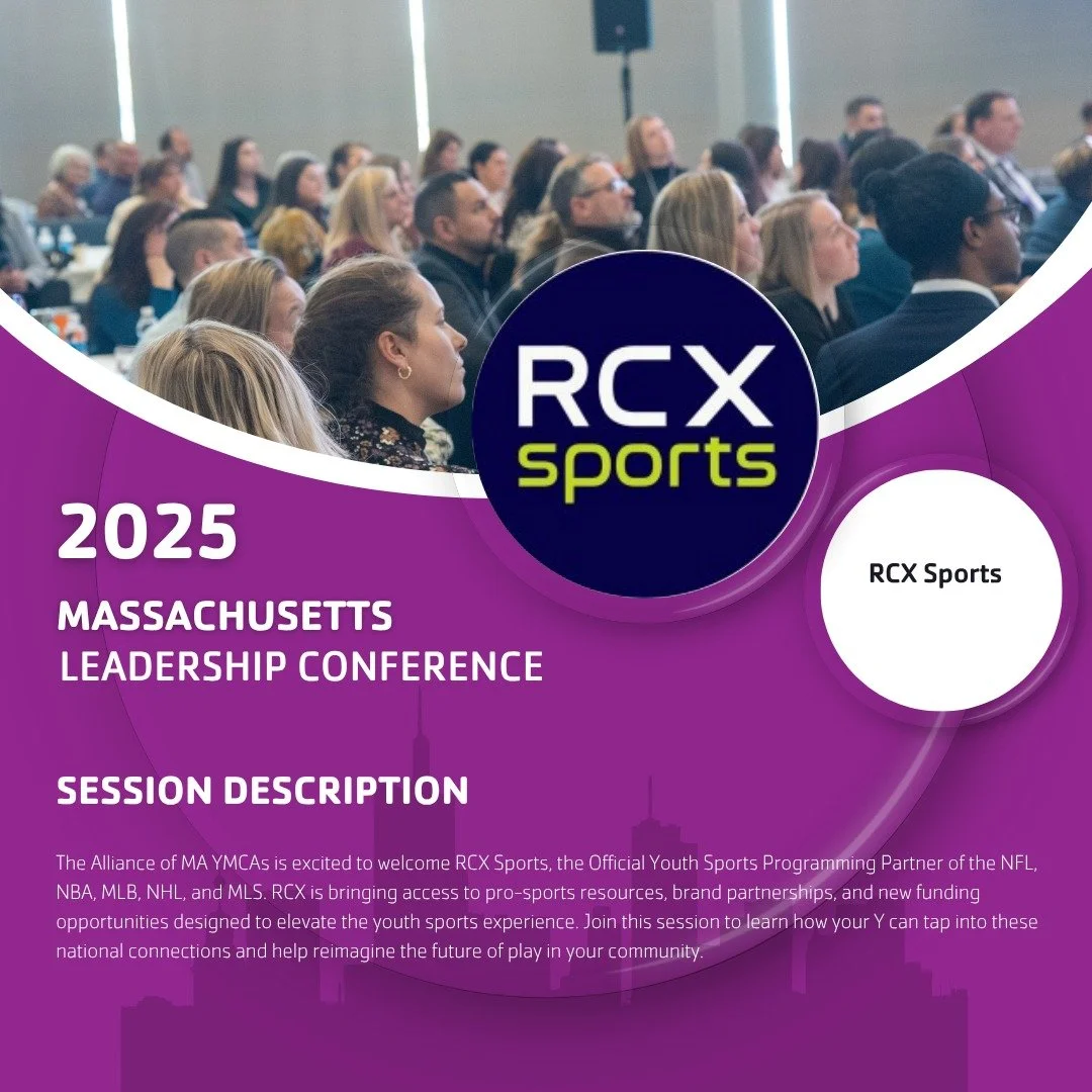 Get ready to hear from RCX Sports, the Official Youth Sports Programming Partner of the NFL, NBA, MLB, NHL, and MLS, at the 2025 Massachusetts Leadership Conference!

RCX Sports is redefining the youth sports experience by bringing access to pro-spor