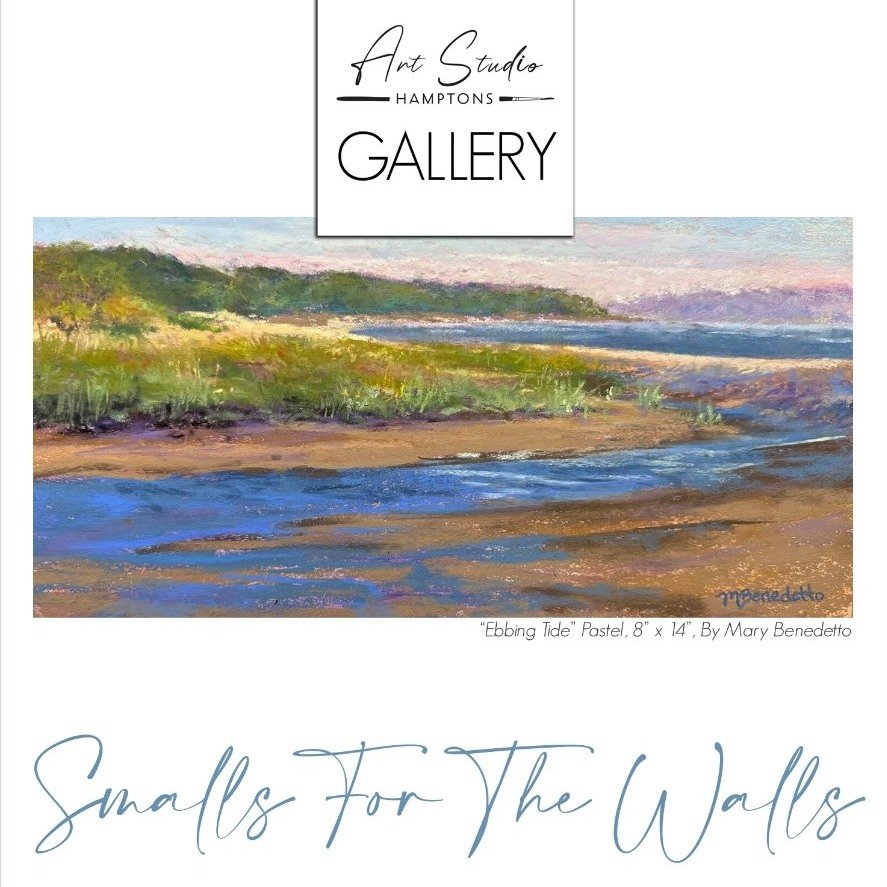 Now Showing! I&rsquo;m very glad to have had my work &ldquo;Amagansett Spring&rdquo; selected for the &ldquo;Smalls for The Walls&rdquo; exhibition at this lovely local gallery. Now through Jan 26th. 

Support the arts AND shop locally! Small origina
