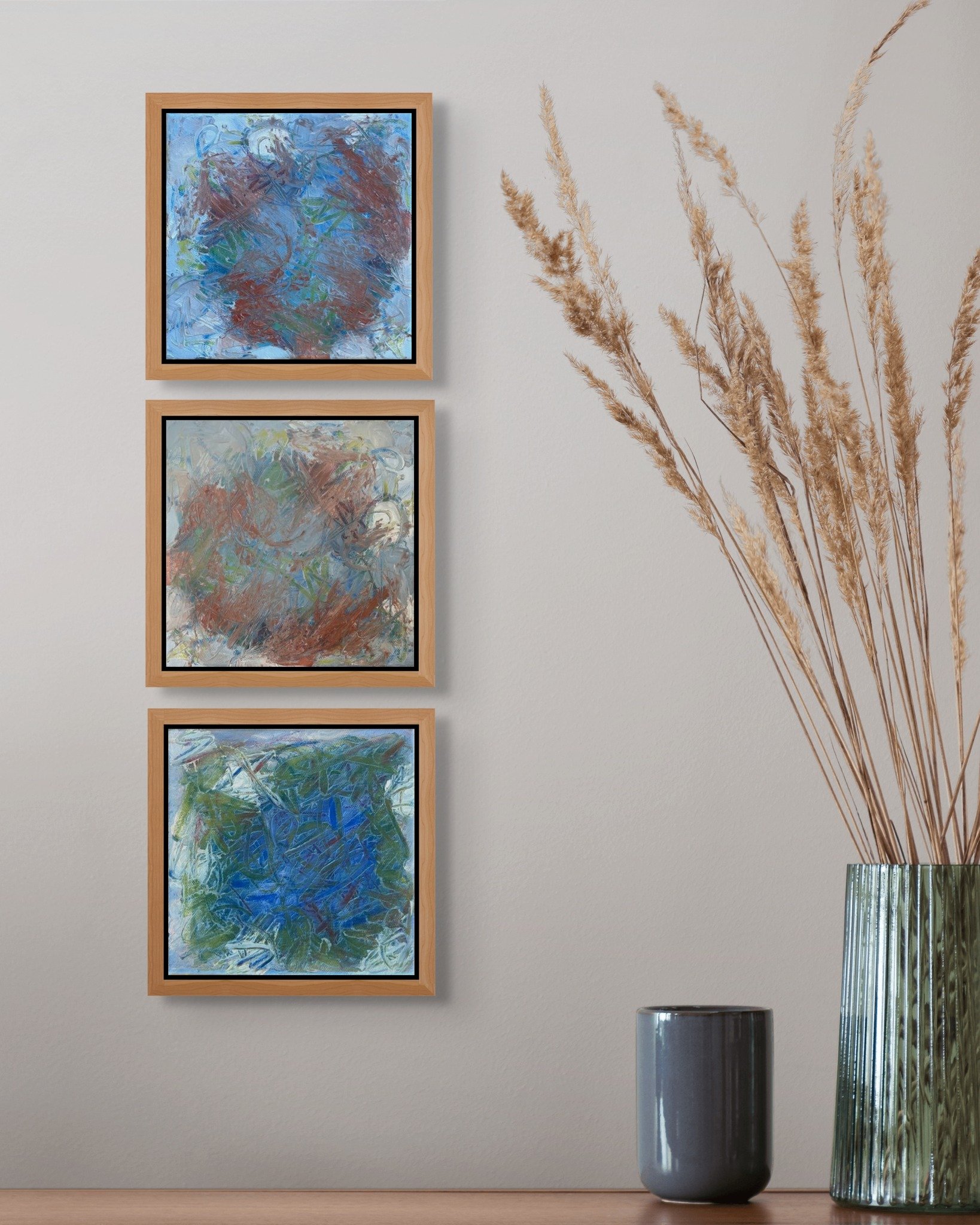 If you&rsquo;ve ever wanted to begin collecting original art, small paintings are the perfect place to start!
.
.
.
#artoftheday #abstractart #originalart #artforsale #oilpaintings #smallpaintings