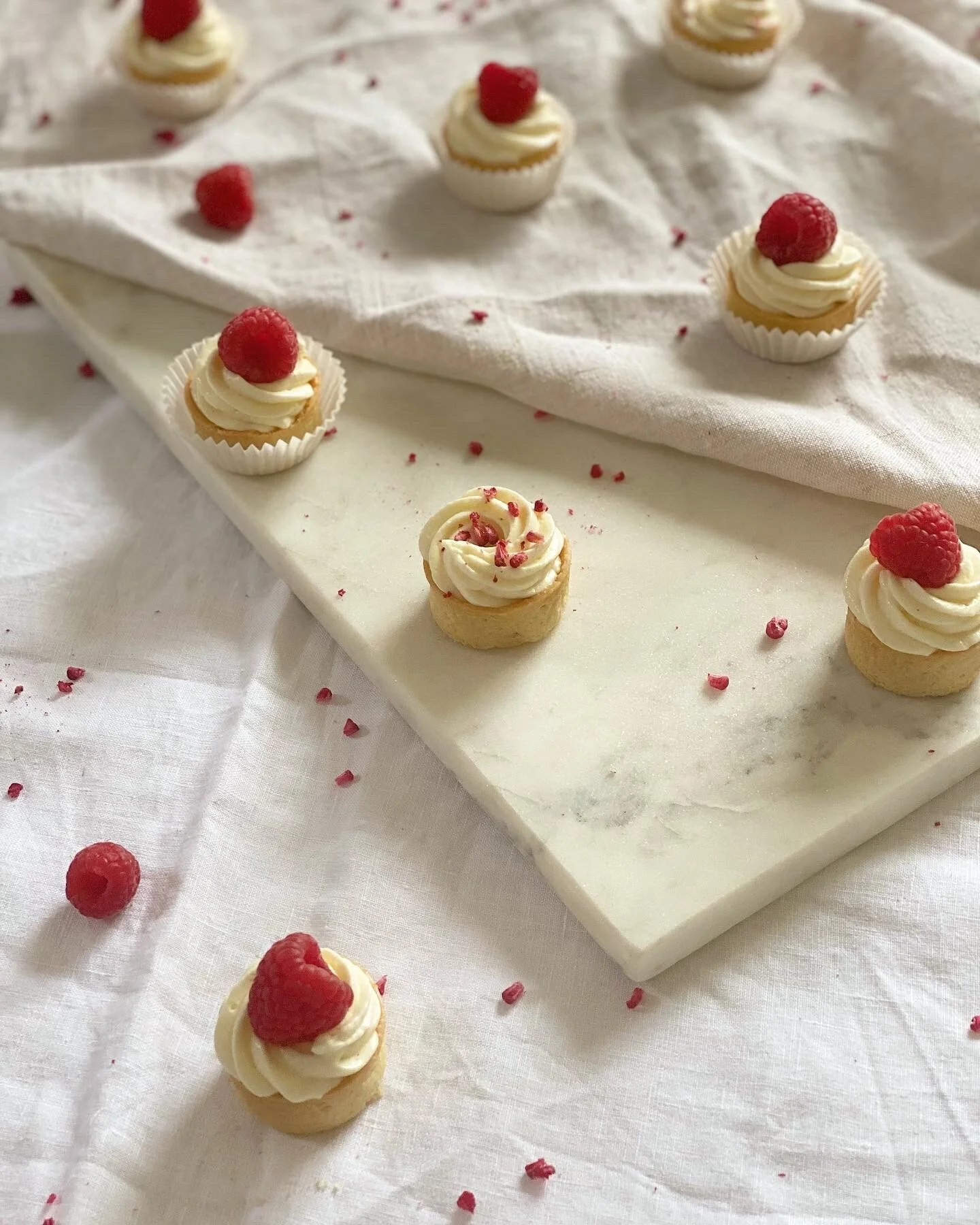 Mini Raspberry Tarts