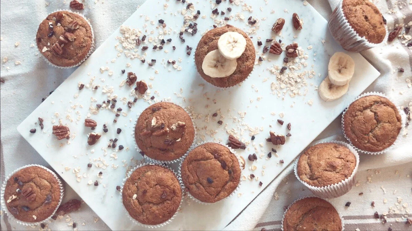 Healthy Bananabread Muffins