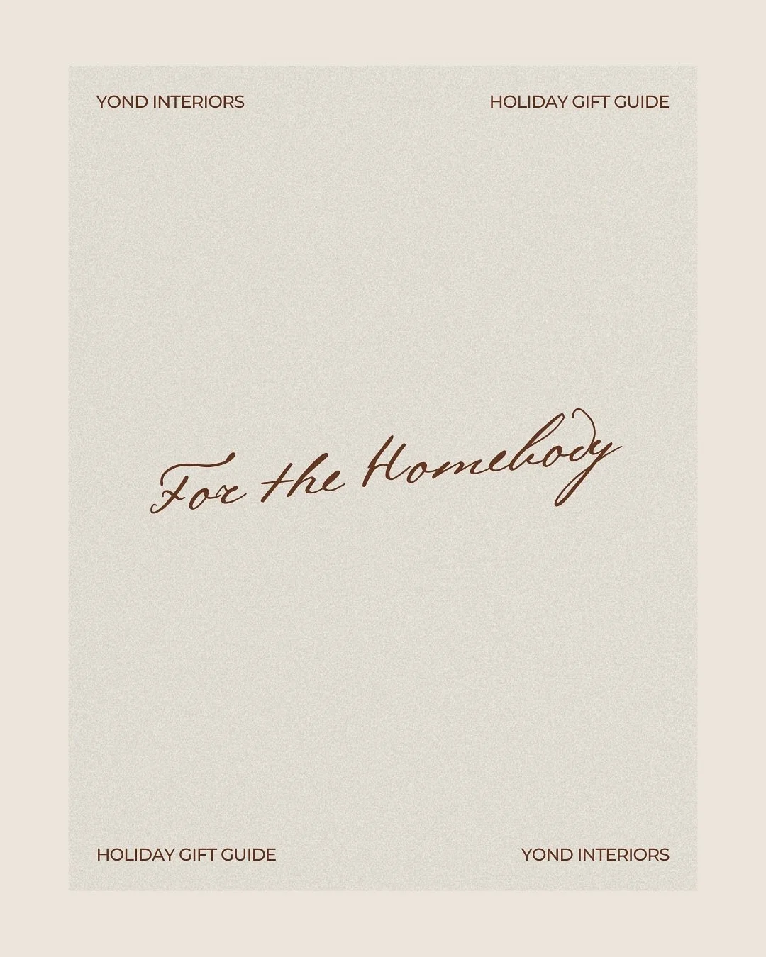 Our guide to gifts for the homebody in your life is here! Browse our picks through the link in our bio. ✨