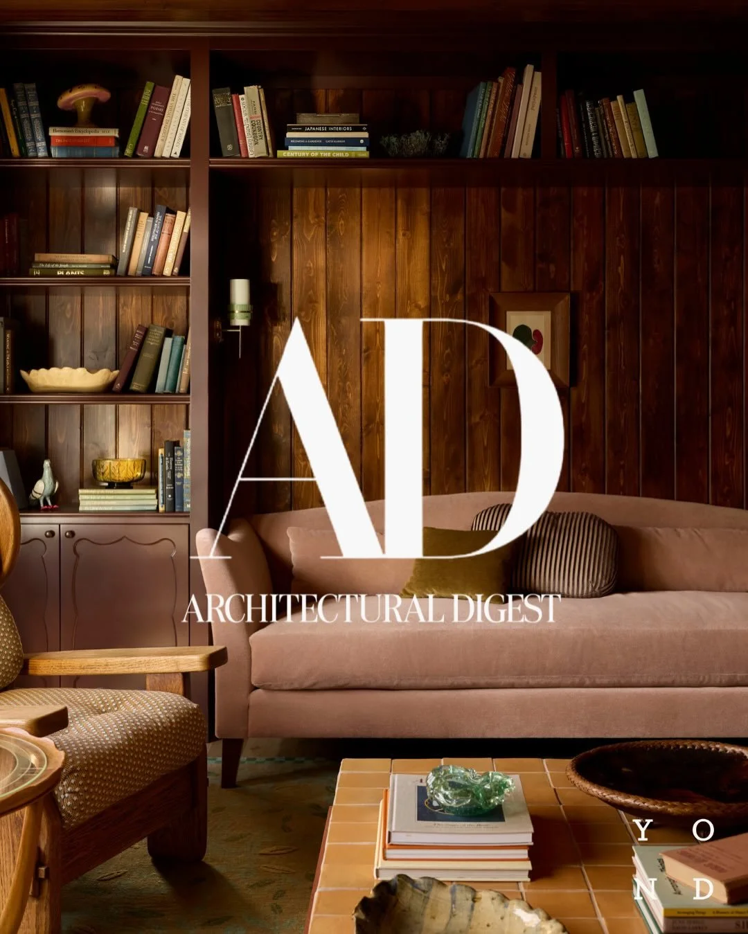 Our latest project is out in @archdigest! Walden Pond meets Sophia Loren in a wonderful concoction of textures, prints and history in this lakeside cottage. Merging Finnish and Italian sensibilities into our #yilorencottage was a joy from start to fi