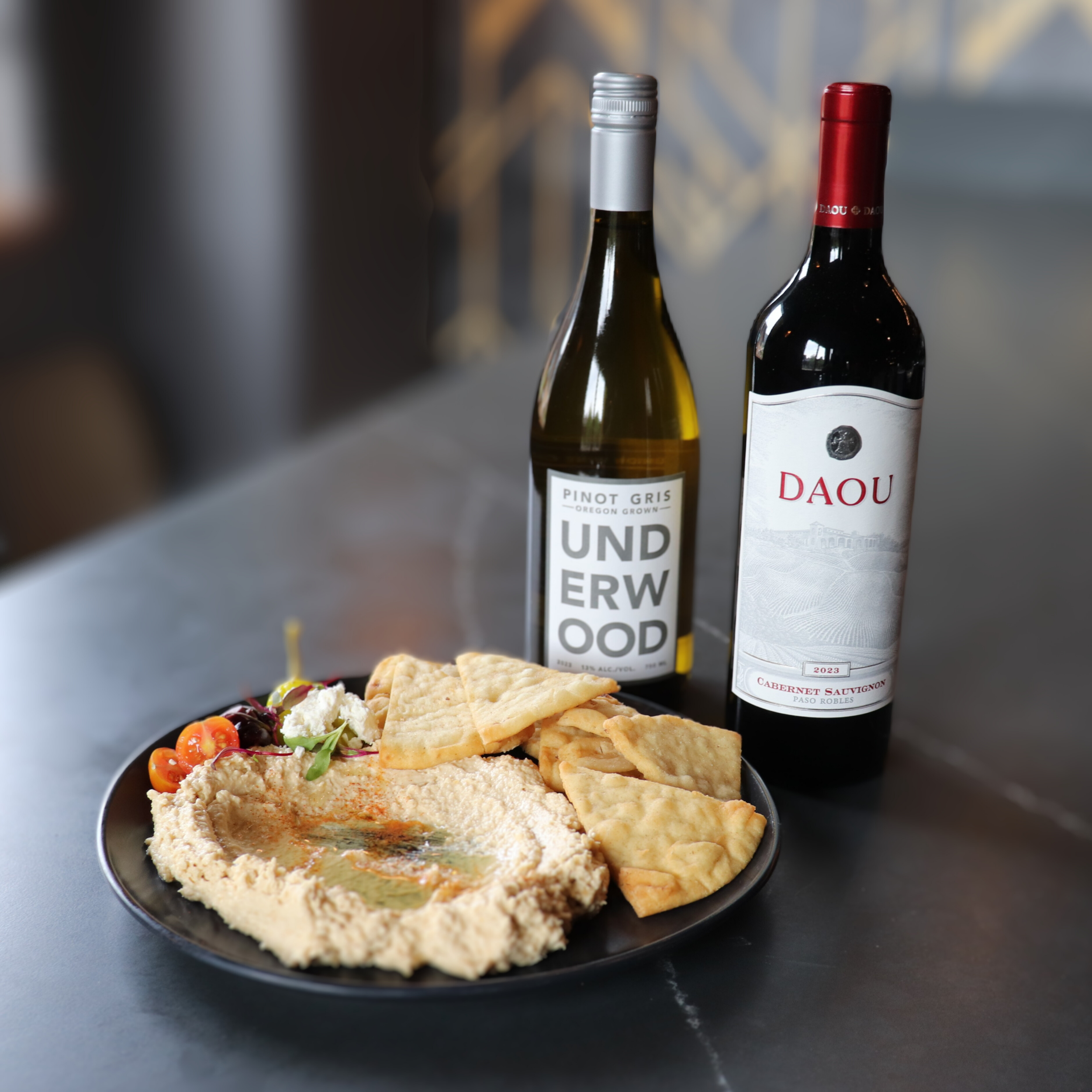 HUMMUS & WINE
