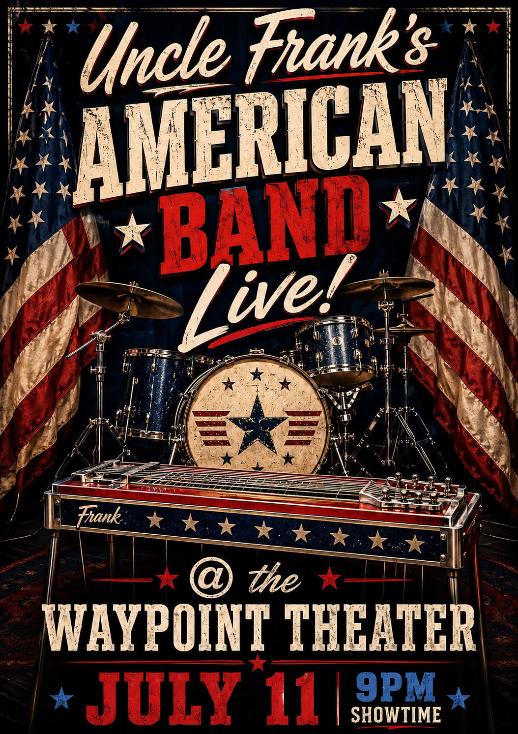 LIVE MUSIC: UNCLE FRANK’S AMERICAN BAND