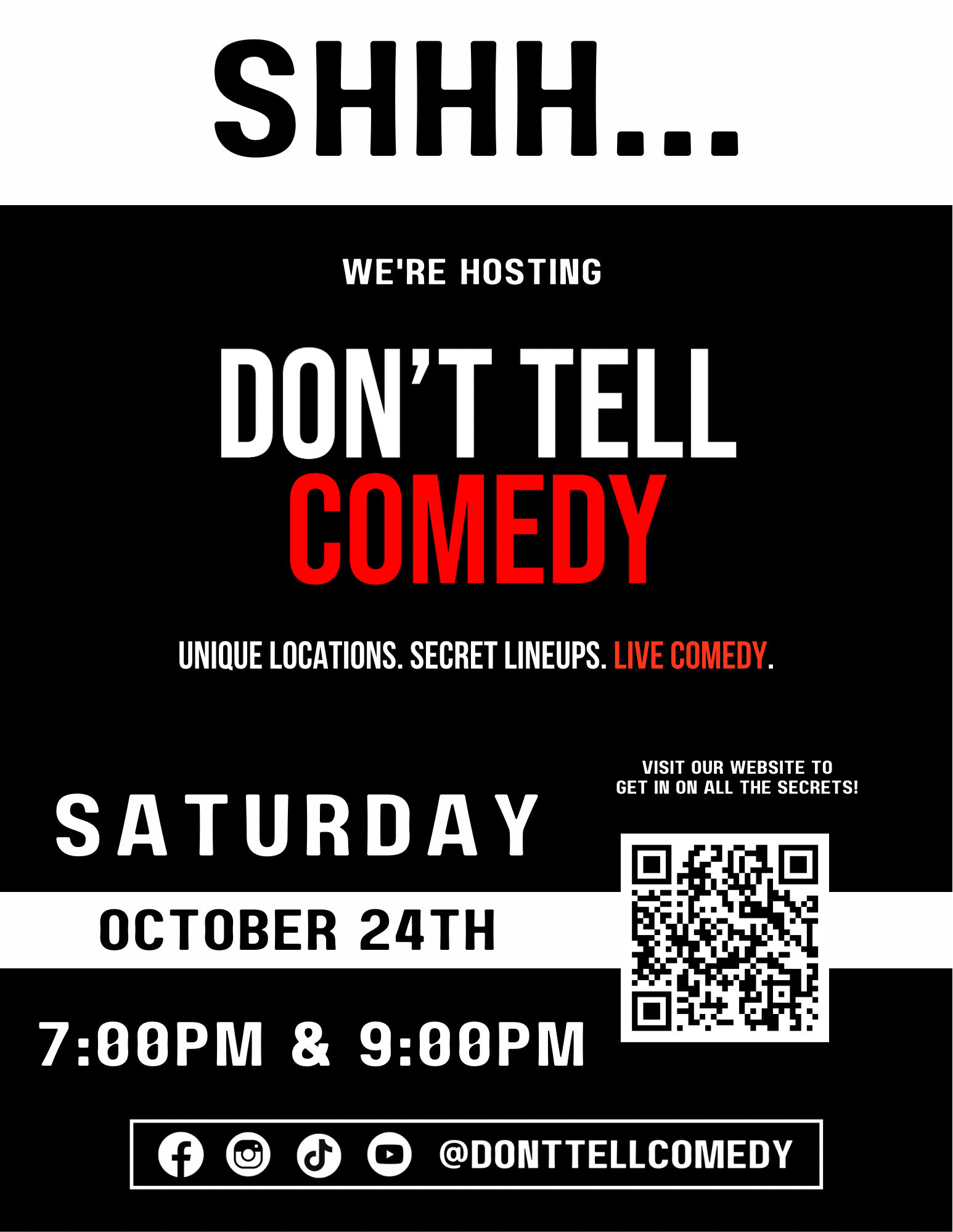 DON'T TELL COMEDY