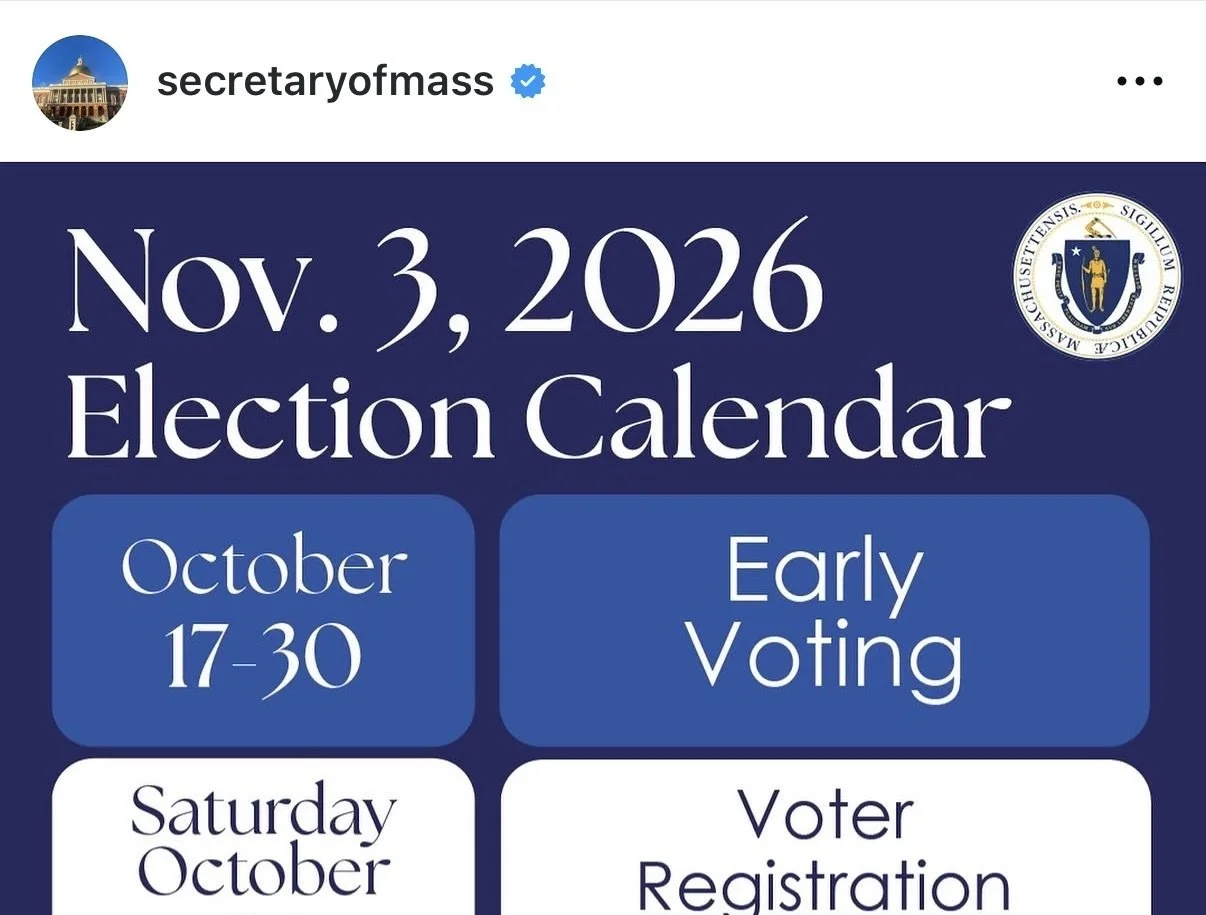 Secretary of Mass. Instagram: Voter Info Posts