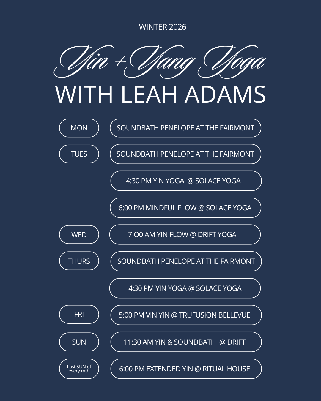 Leah Adams Winter 2026 Yin Yang Schedule Seattle.png
