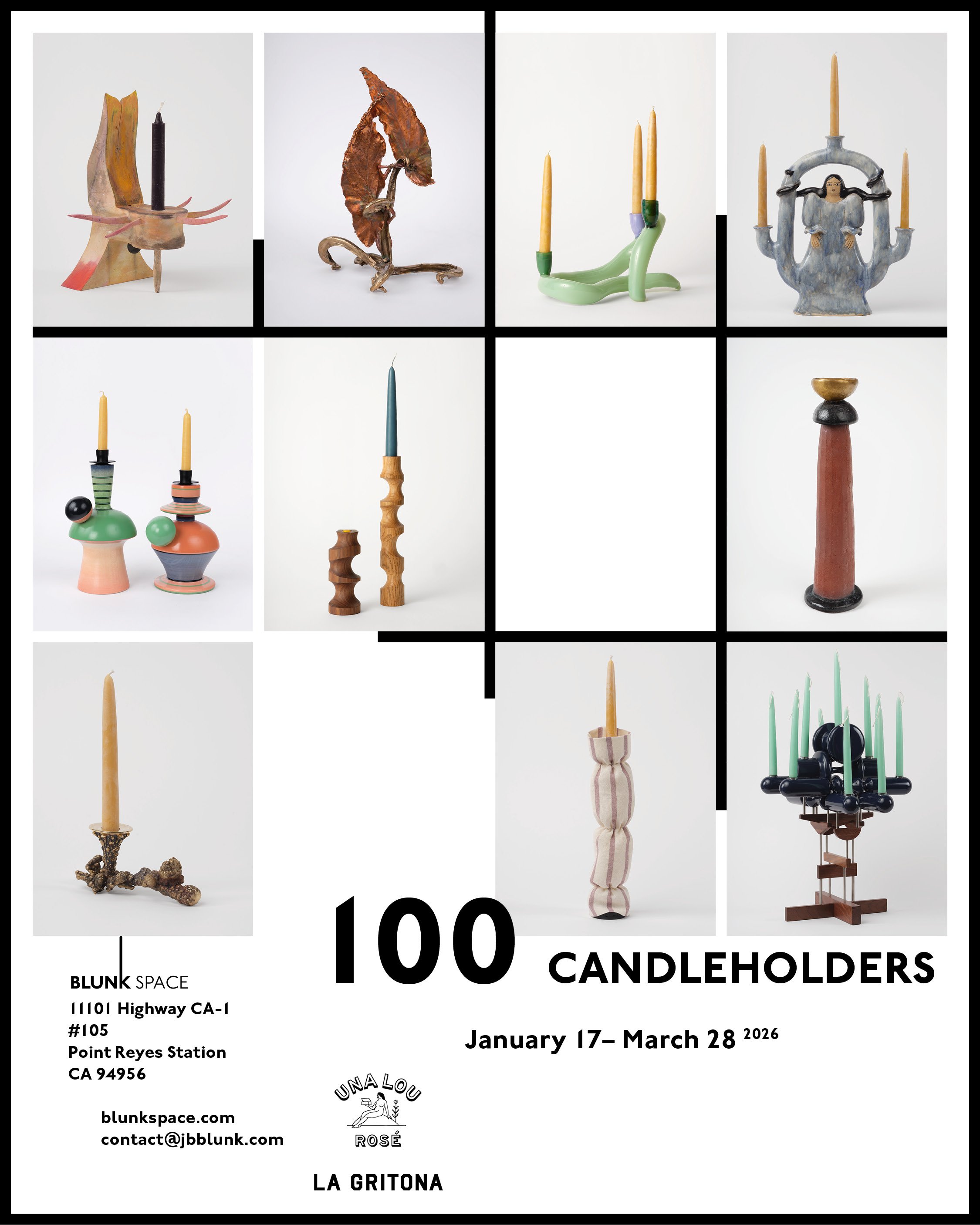 «100 CANDLEHOLDERS» Blunkspace