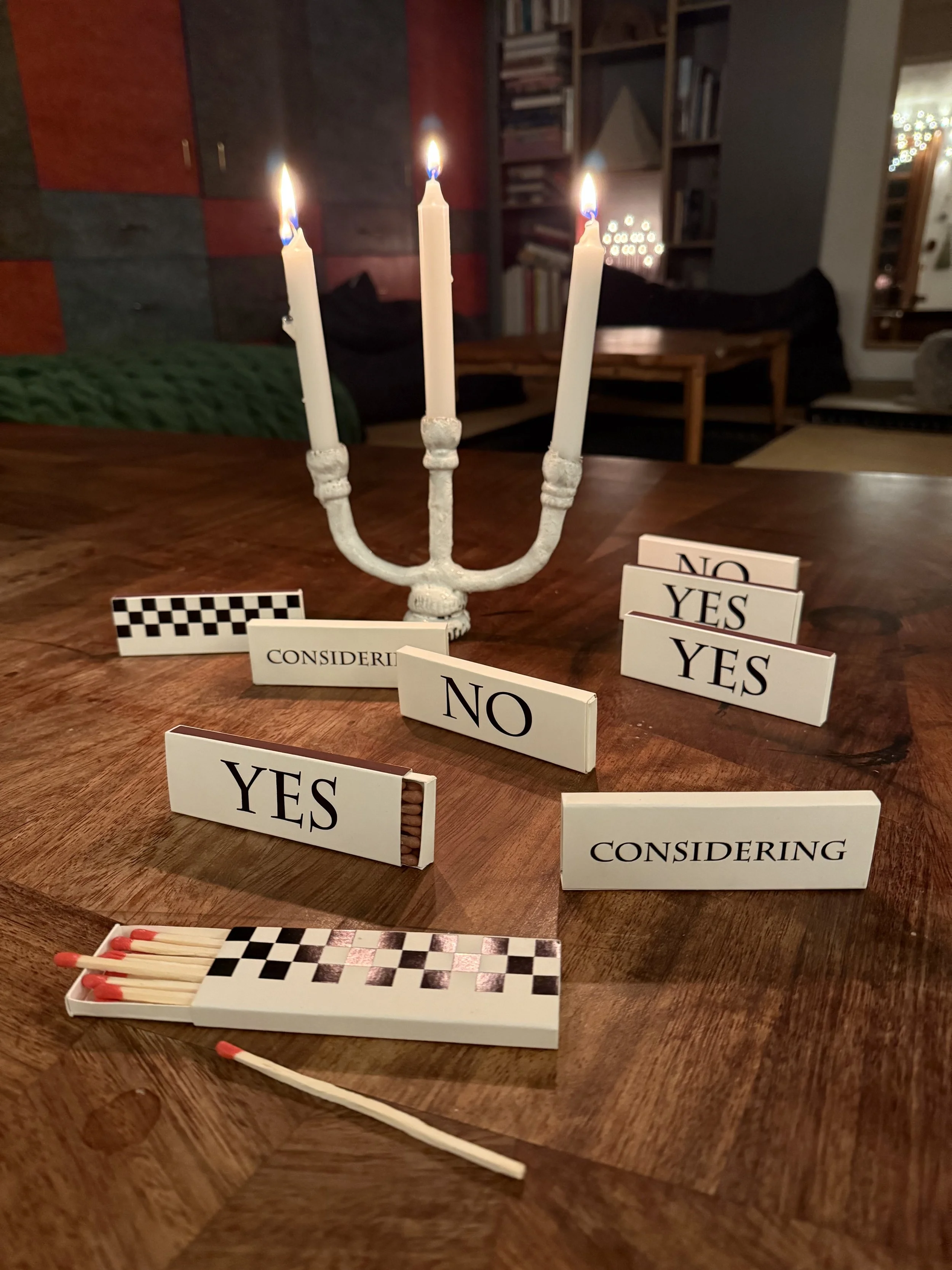 ««YES/NO, CONSIDERING/SCALE» 