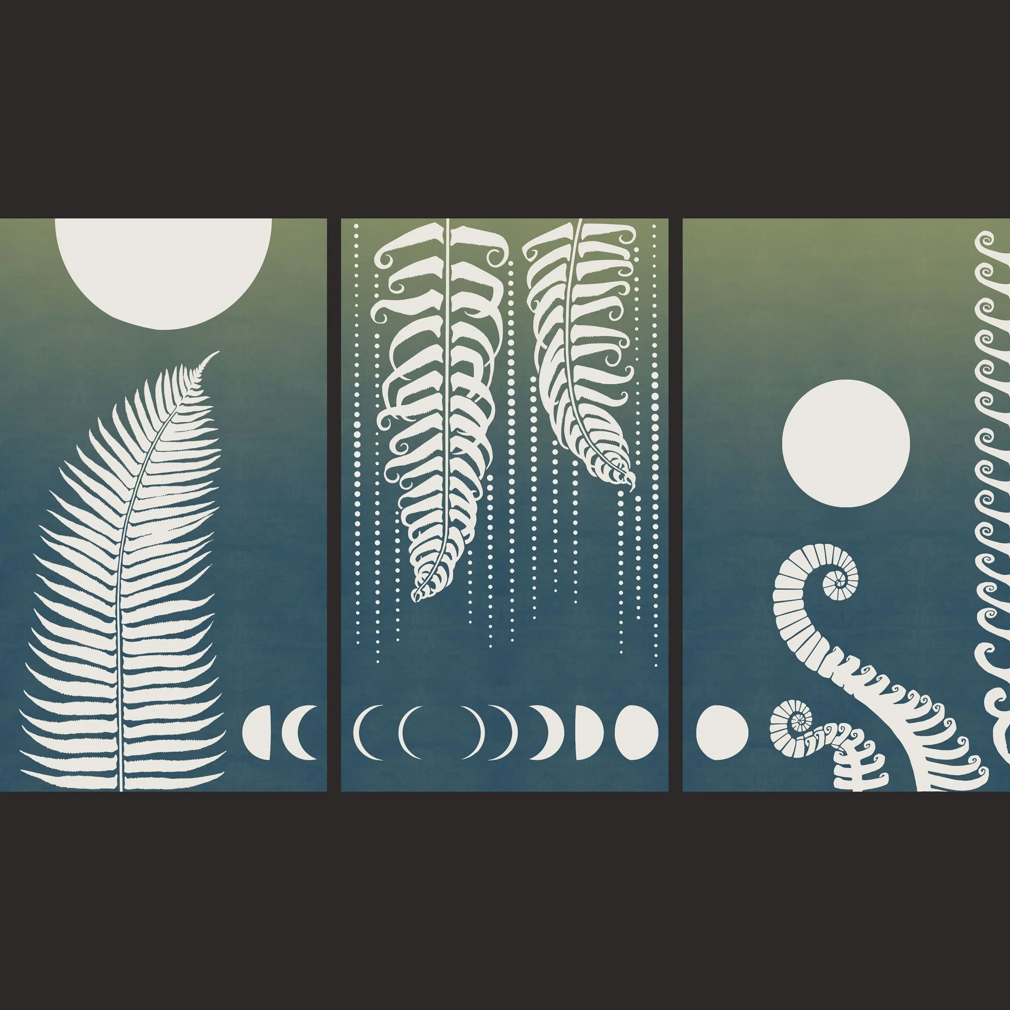 Beauty Comes of All Things Triptych