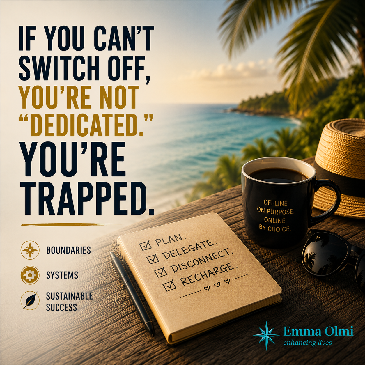 If You Can’t Switch Off, You’re Not “Dedicated.” You’re Trapped.